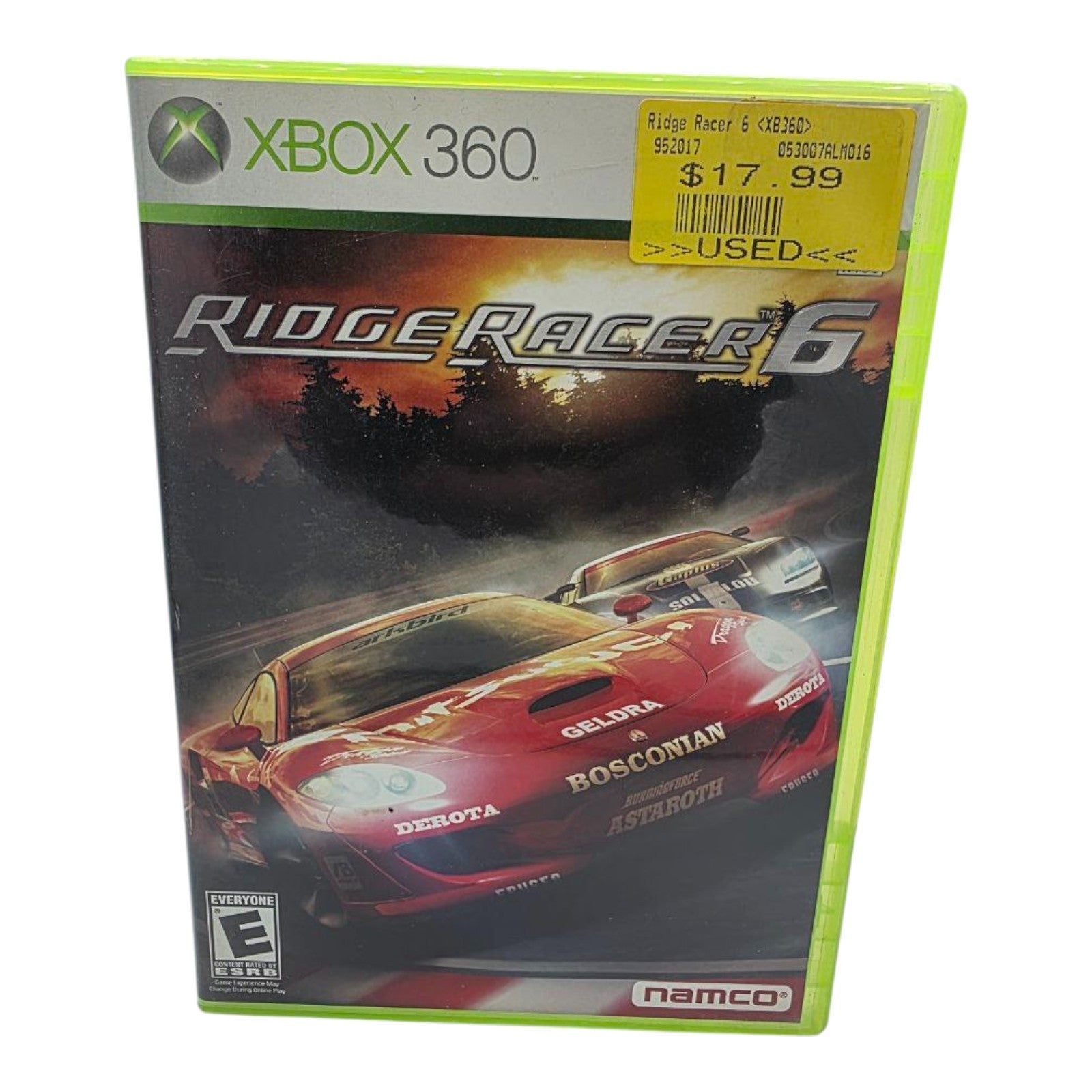 Ridge Racer 6 Xbox 360 Complete with Manual Tested 2005