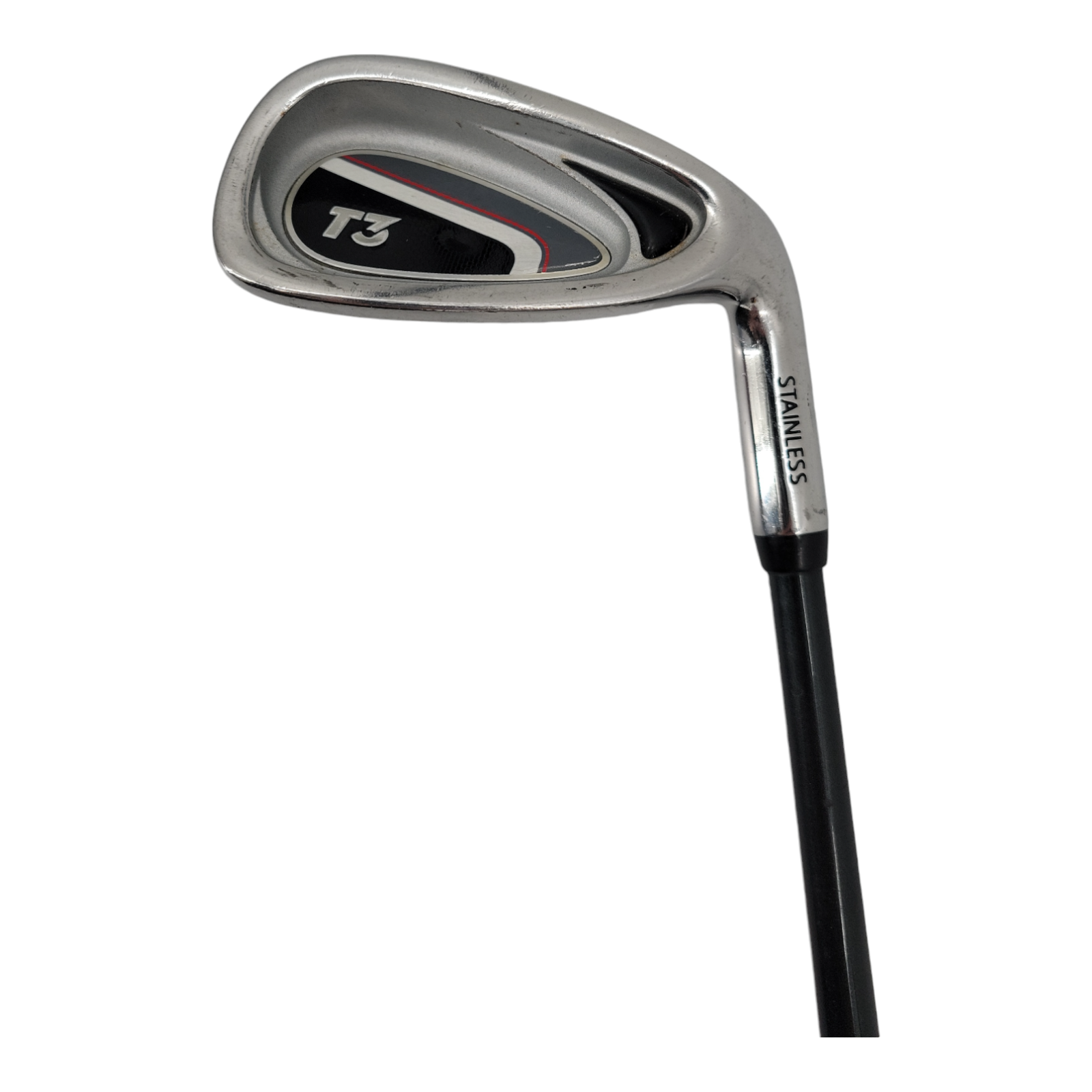 Walter Hagan T3 Stainless 8 Iron RH Golf Club 37.5" Graphite Shaft Original Grip