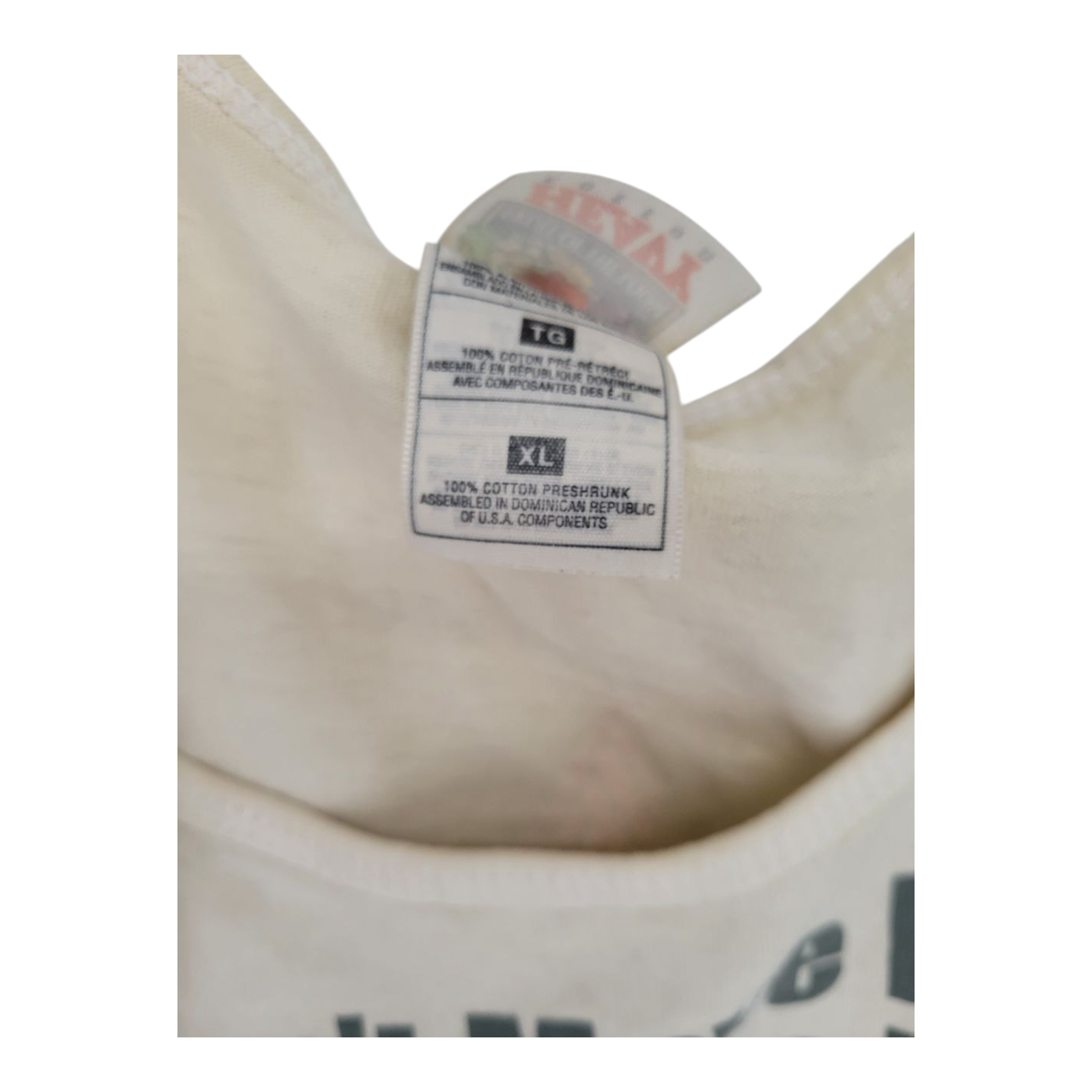 Fruit of the Loom Beige Won’t Move Itself Alambda Gym Muscle Tank Top XL