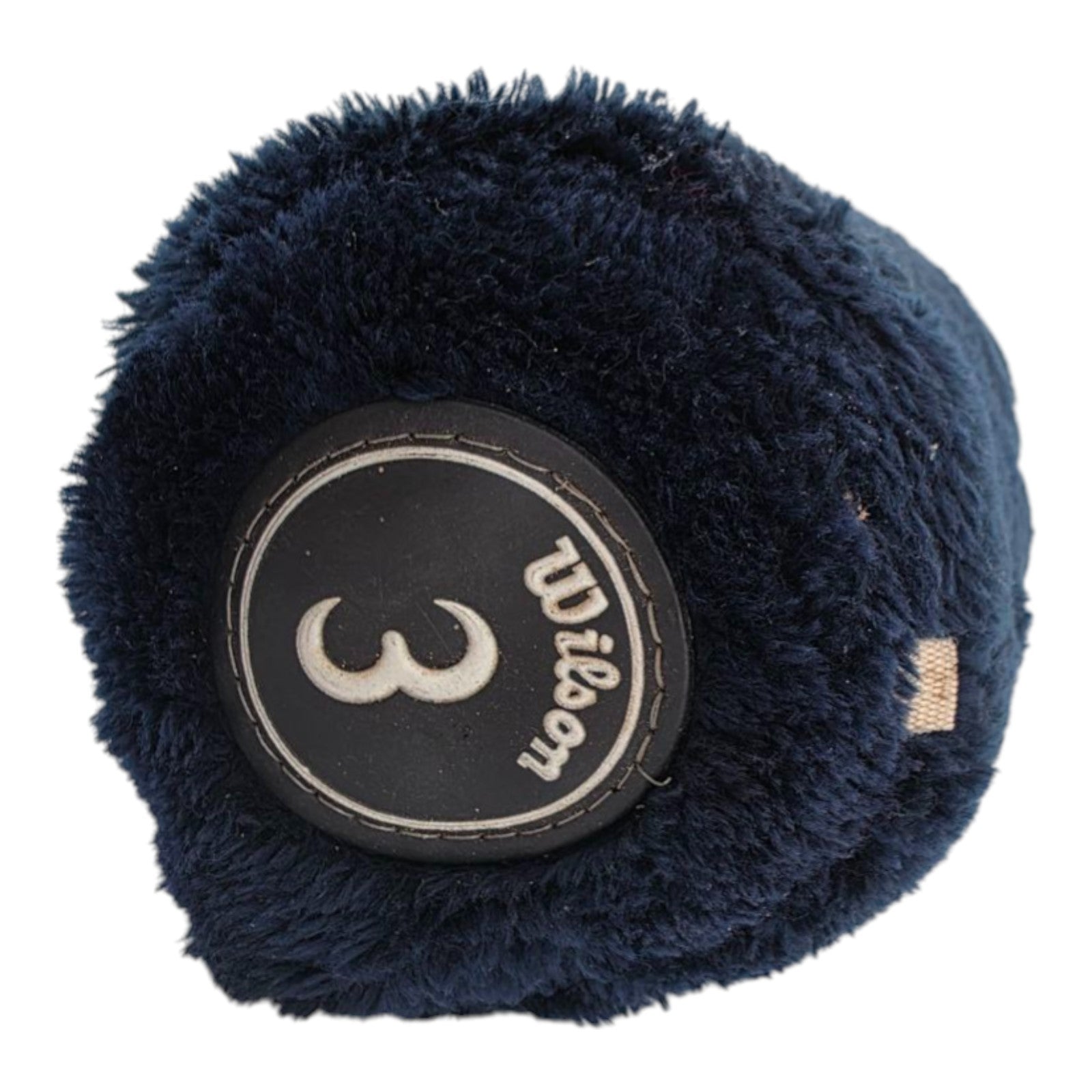 Wilson Blue Plush Vintage Style 3 Fairway Wood Golf Club Headcover