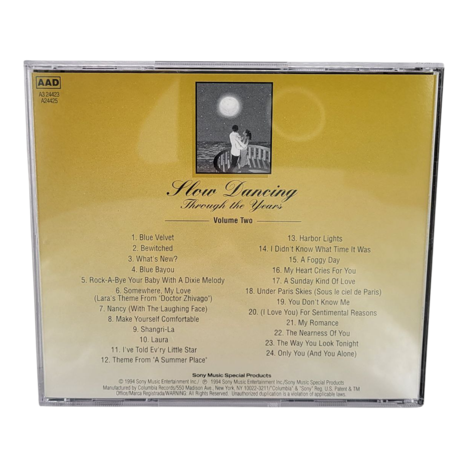 Slow Dancing Through the Years Vol 1 2 3 CD Set Bundle Sony Music 1994