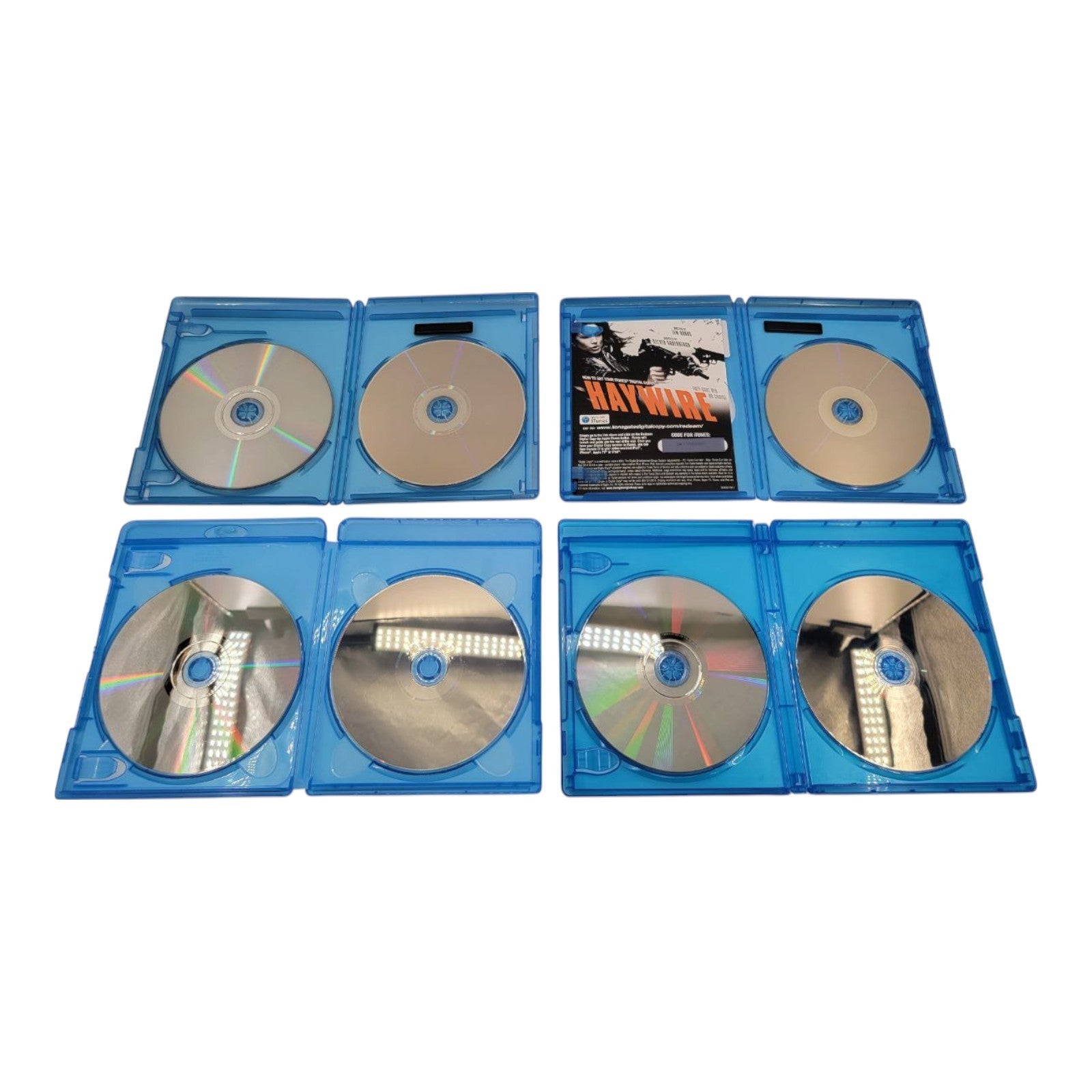 Public Enemies Haywire Lone Survivor Jangsari Blu-ray 4-Movie Bundle