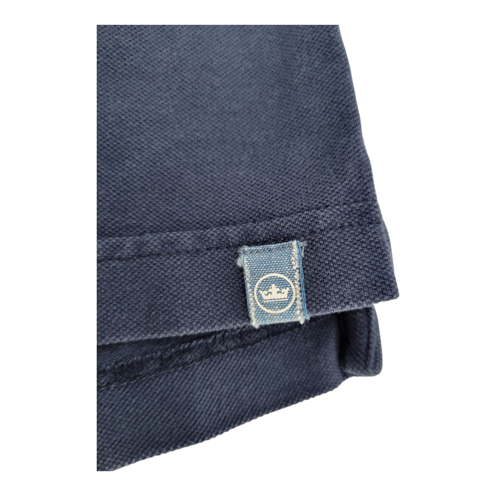 Peter Millar Navy Blue Cotton Polo Shirt Size L