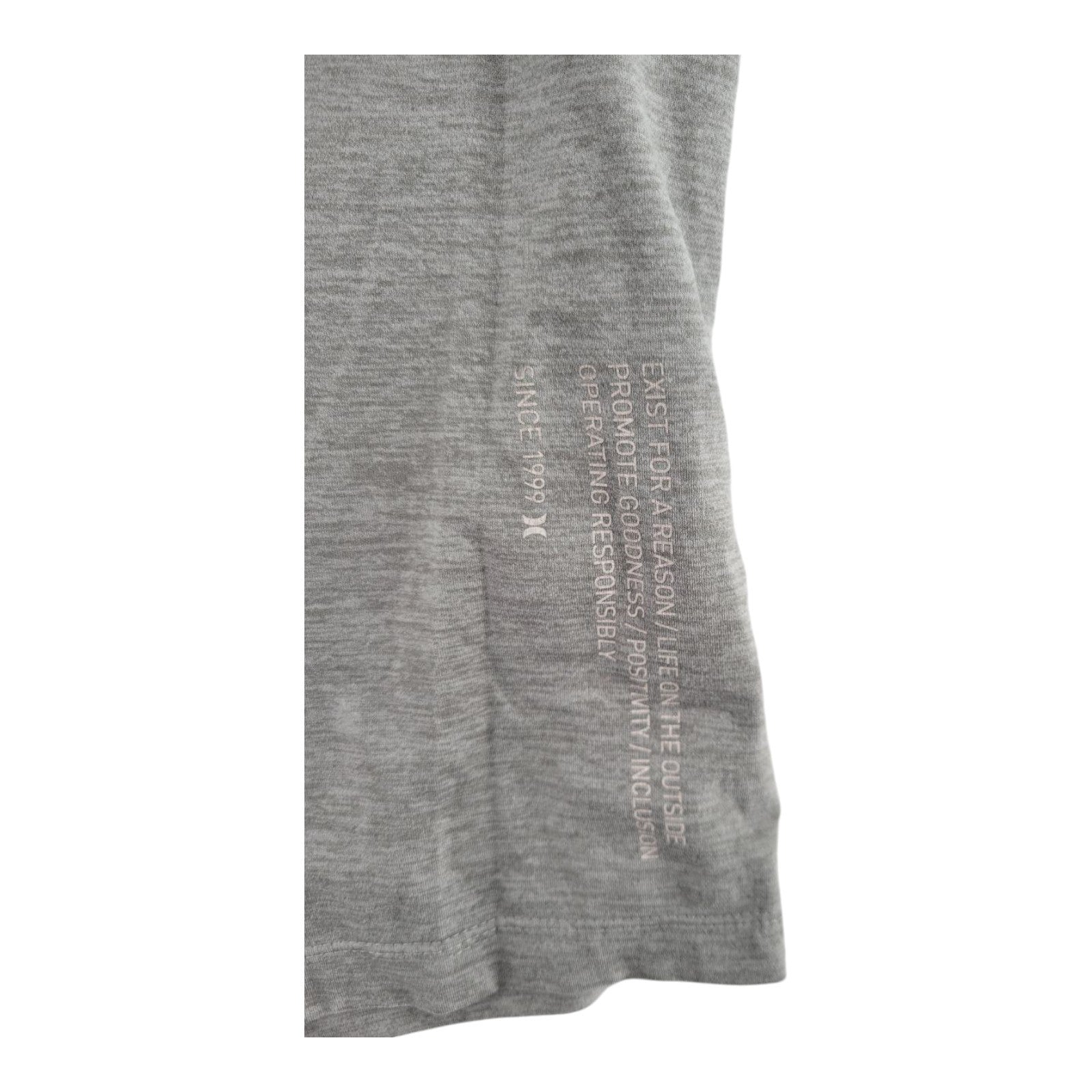 Hurley Gray Performance Stretch T-Shirt Men's Size M