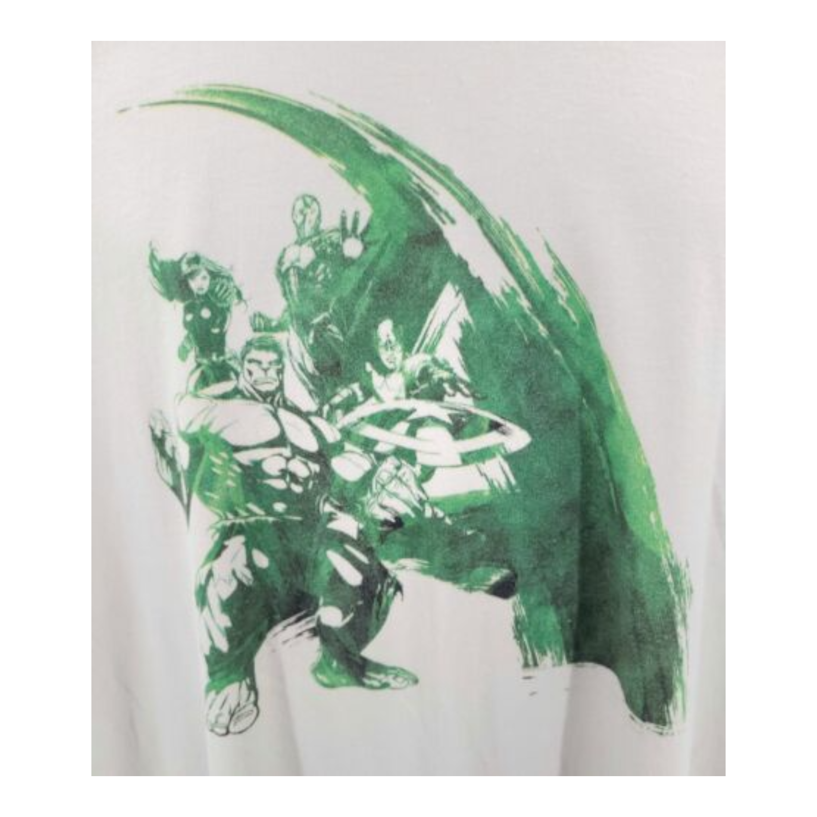 Vtg American Apparel Marvel Fantastic Four Men's S/S Tan Cotton T-Shirt Size XL