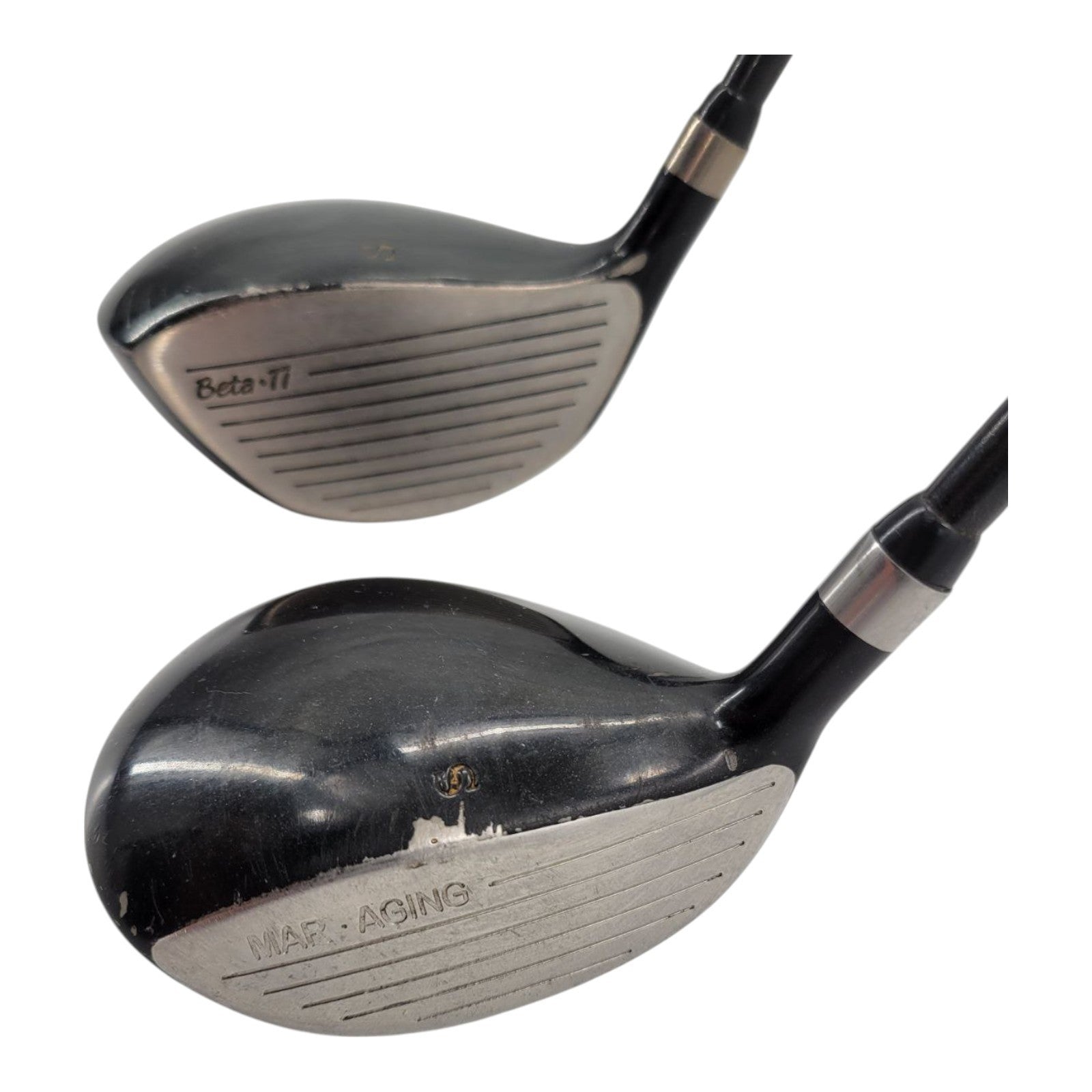 Stiletto II Beta Ti Driver 9° Trinity 3 Wood 16° Golf Club Graphite Shafts RH
