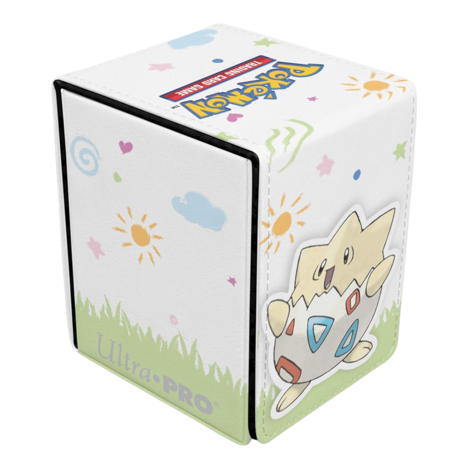 Ultra PRO Alcove Flip Deck Box Pokmon Togepi Magnetic Closure 100 Dou Ultra PRO Alcove Flip Deck Box Pokmon Togepi Magnetic Closure 100 Dou