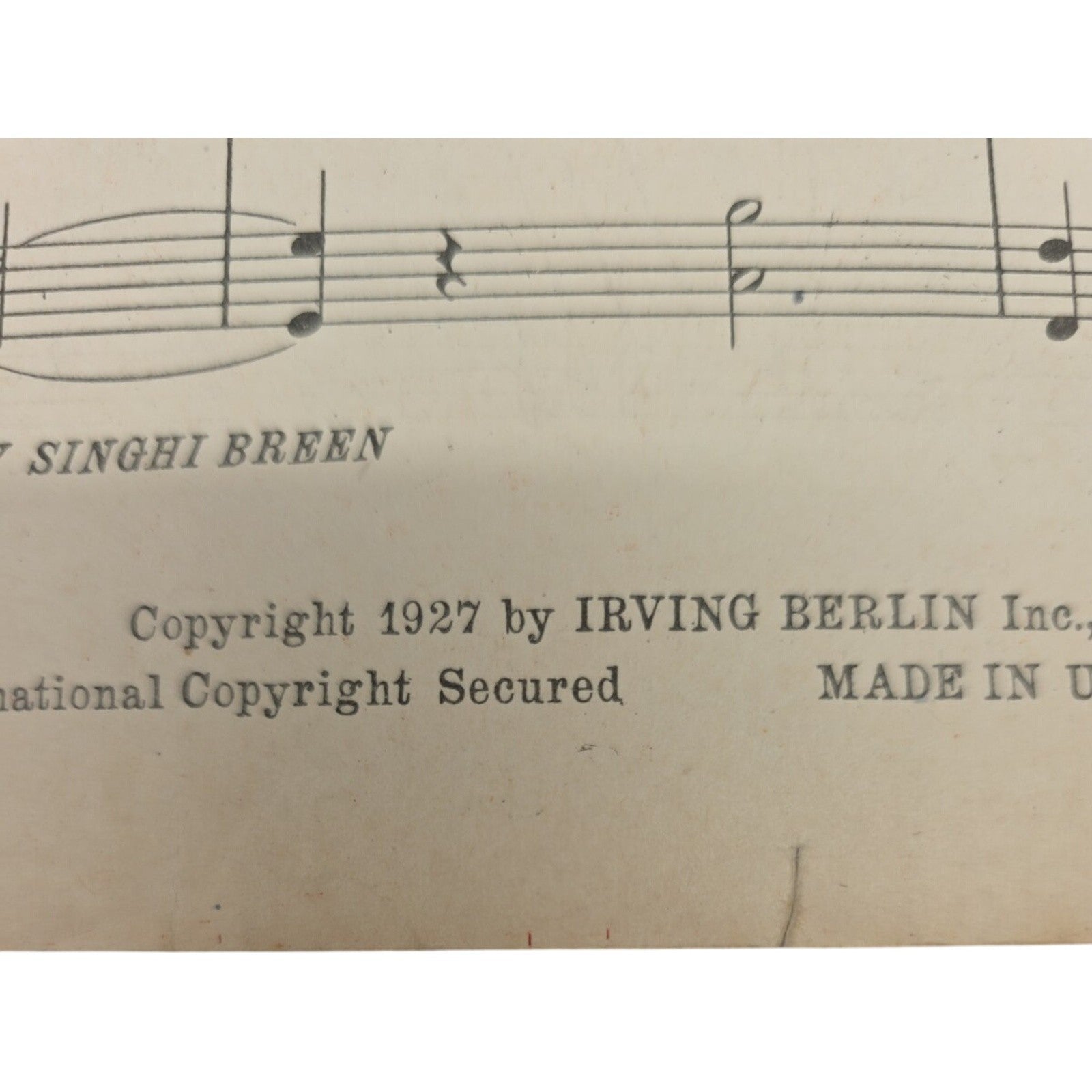 1927 Vtg Sheet Music What Do We Do On a Dew-Dew-Dewy Day