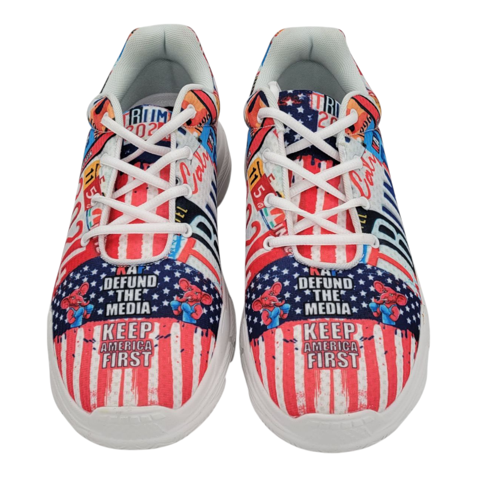 Unbranded Donald Trump 2024 Keep America First Tennis Shoes Mens Size 11.5
