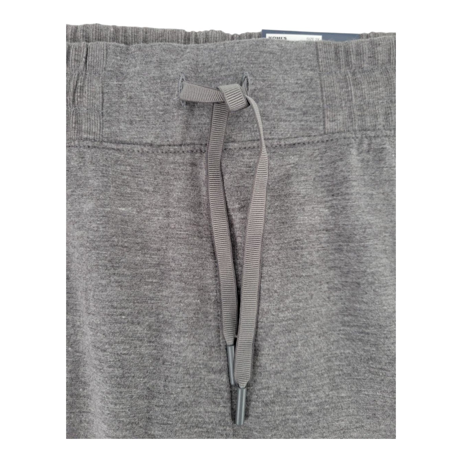 Tek Gear Women's Jogger Pants 2X Charcoal Gray Mid Rise Sweatpants