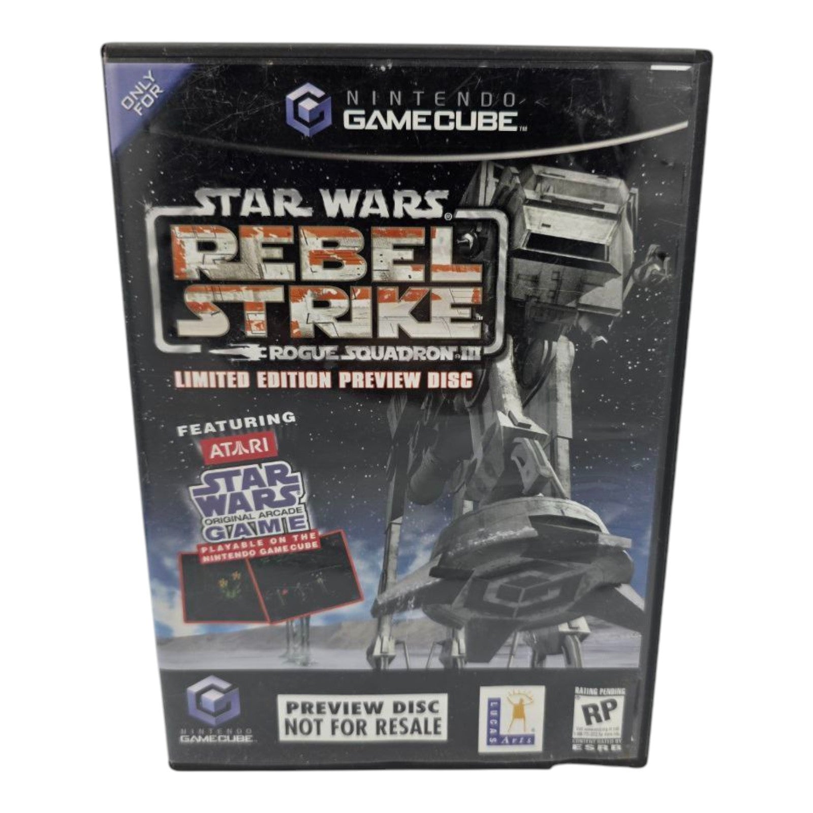 Star Wars Rebel Strike Rogue Squadron III Limited Edition Preview Disc 2003