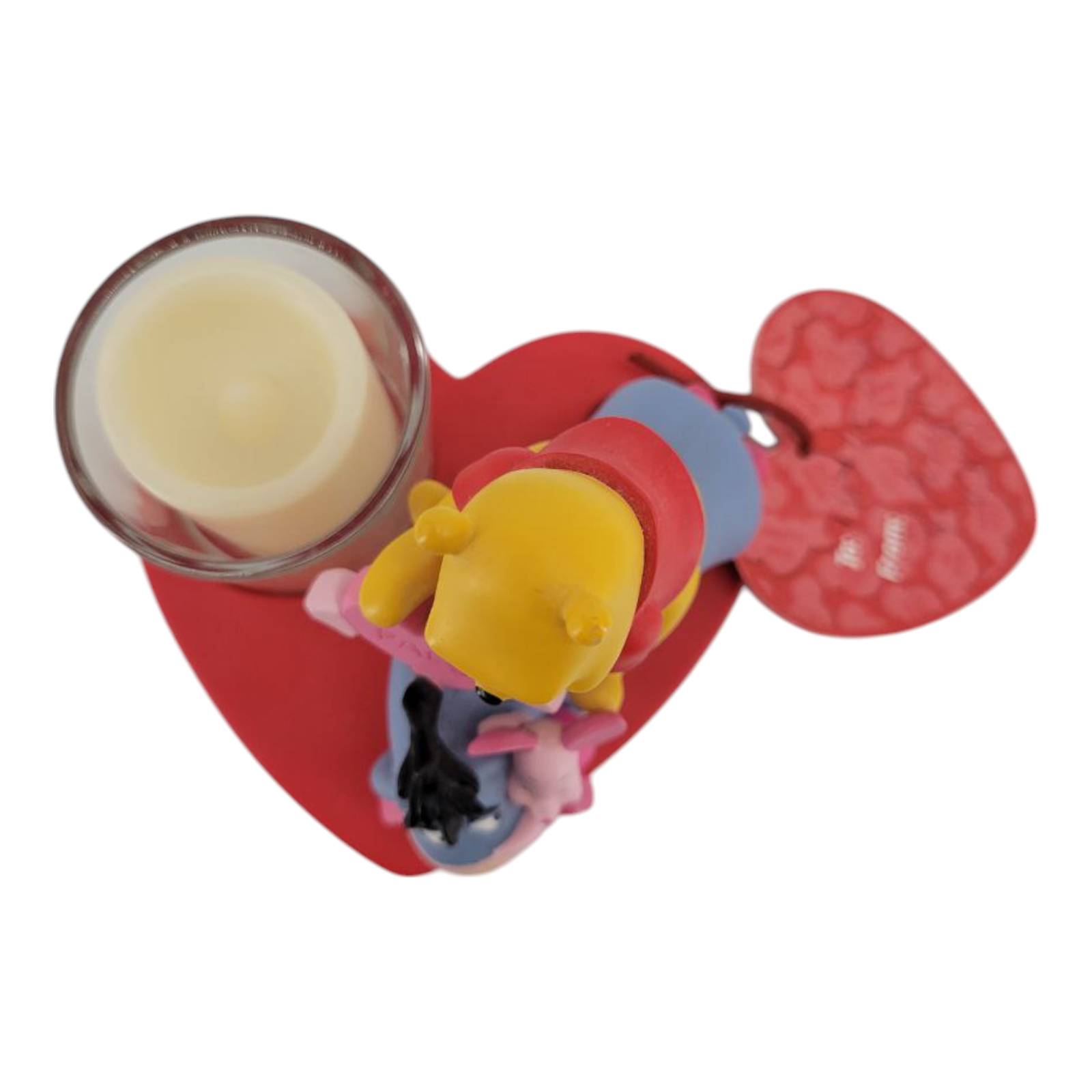 Disney Winnie the Pooh Valentine Heart Candle Holder Pals 4 Ever