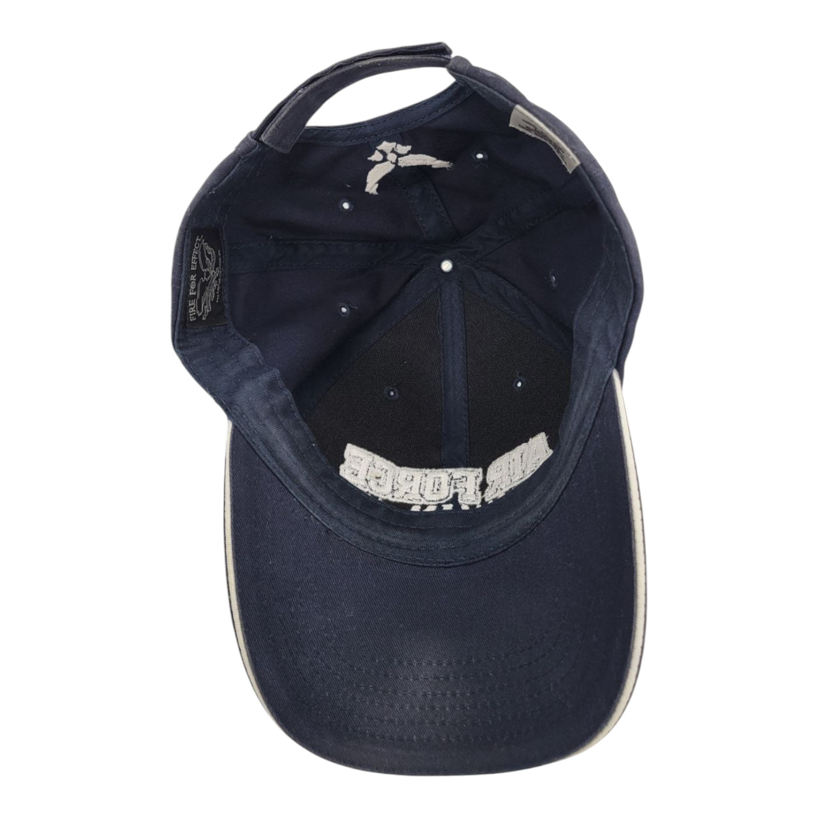 Fire For Effect US Air Force Adjustable Baseball Blue Hat Embroidered USAF Logo
