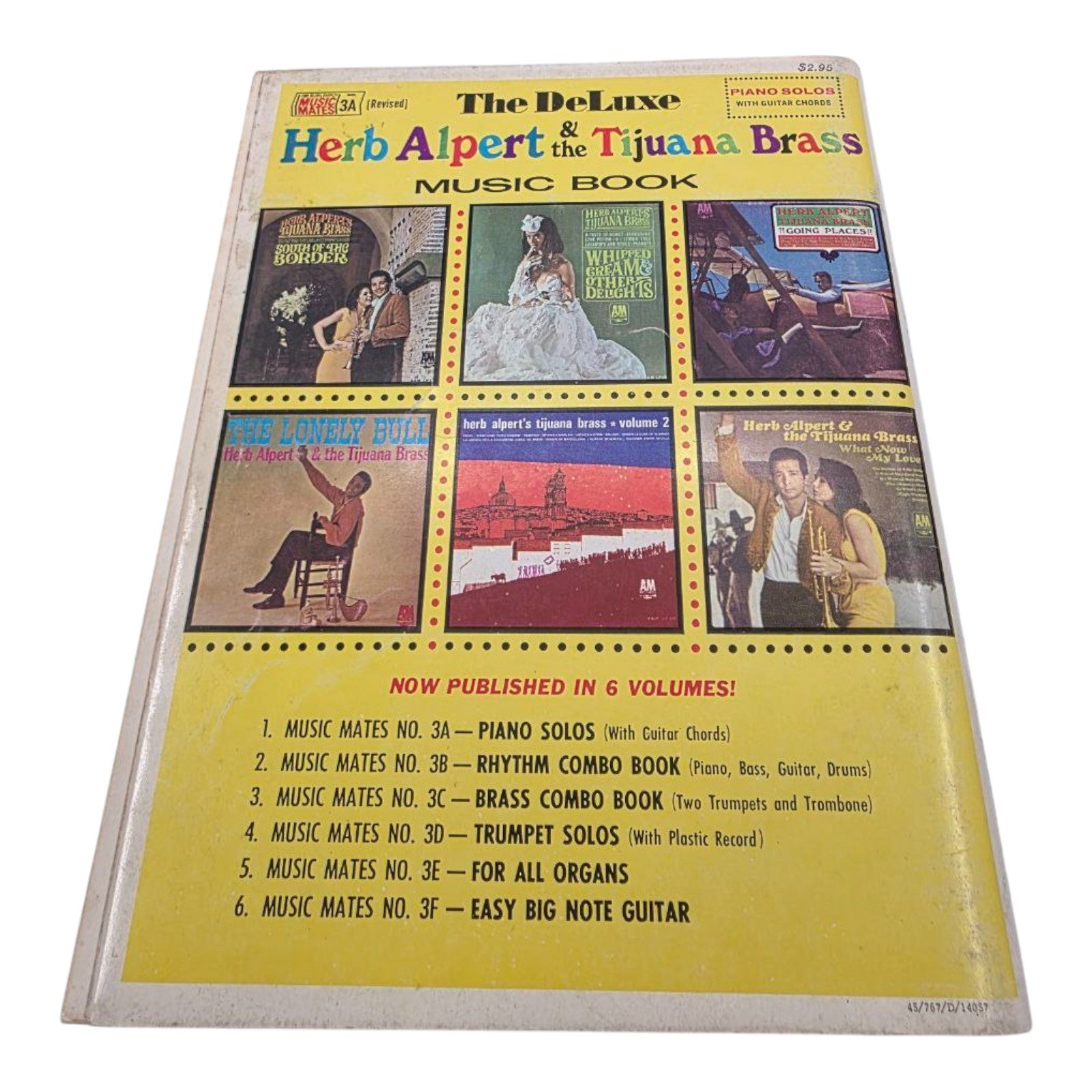 The Deluxe Herb Alpert & the Tijuana Brass Music Book Piano Solos 60 Songs