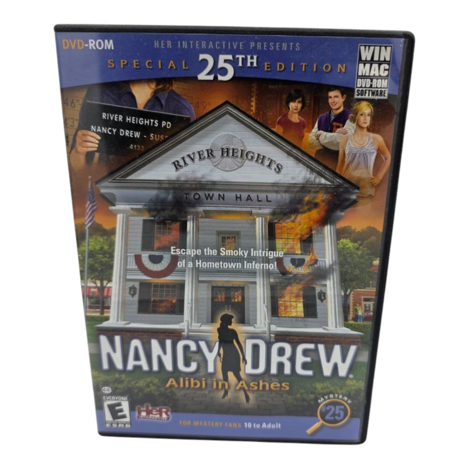 Nancy Drew Alibi in Ashes Special 25th Edition PC/Mac DVD ROM Game Complete
