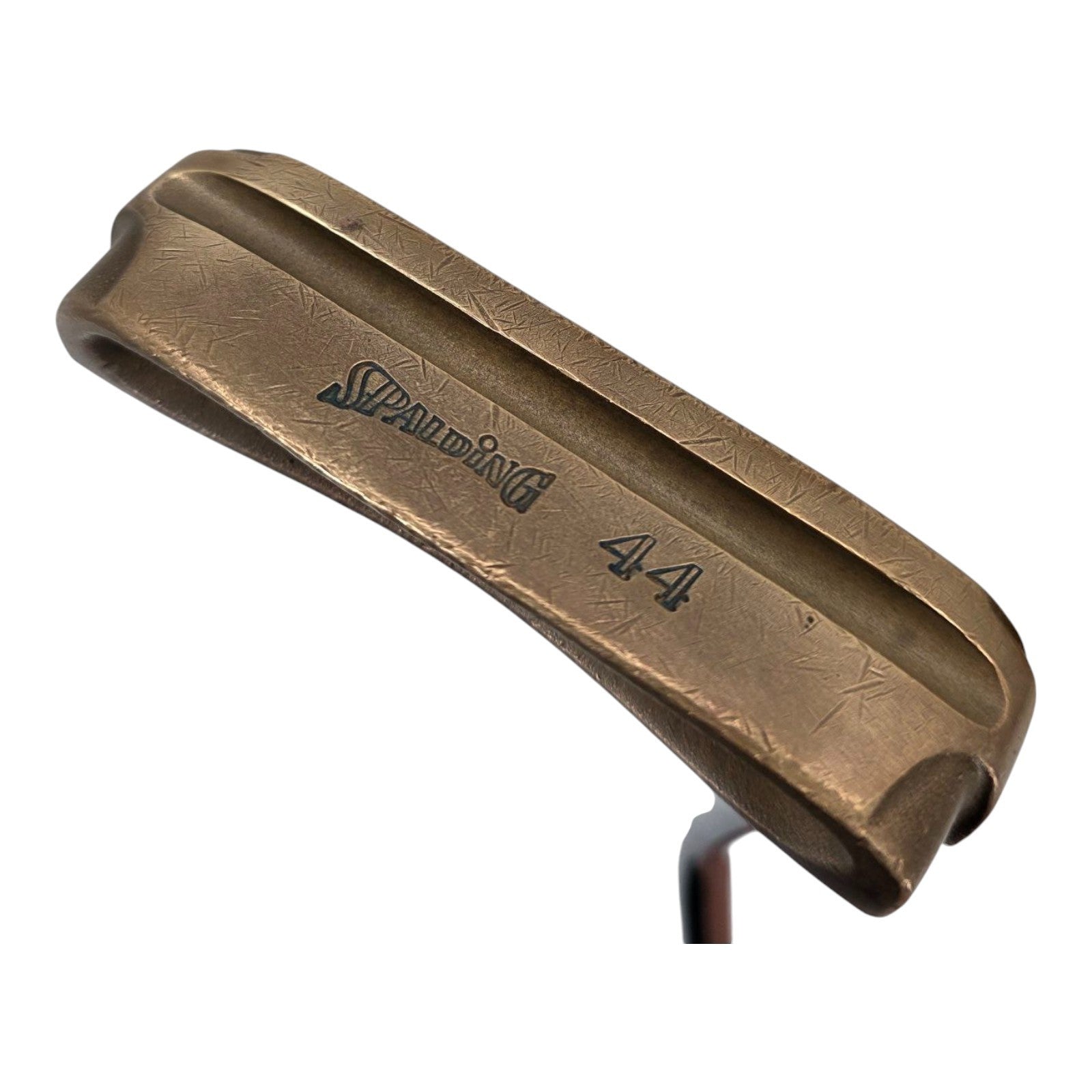 Spalding 44 Blade Putter Mens RH Steel Shaft Original Grip Golf Club 35 in