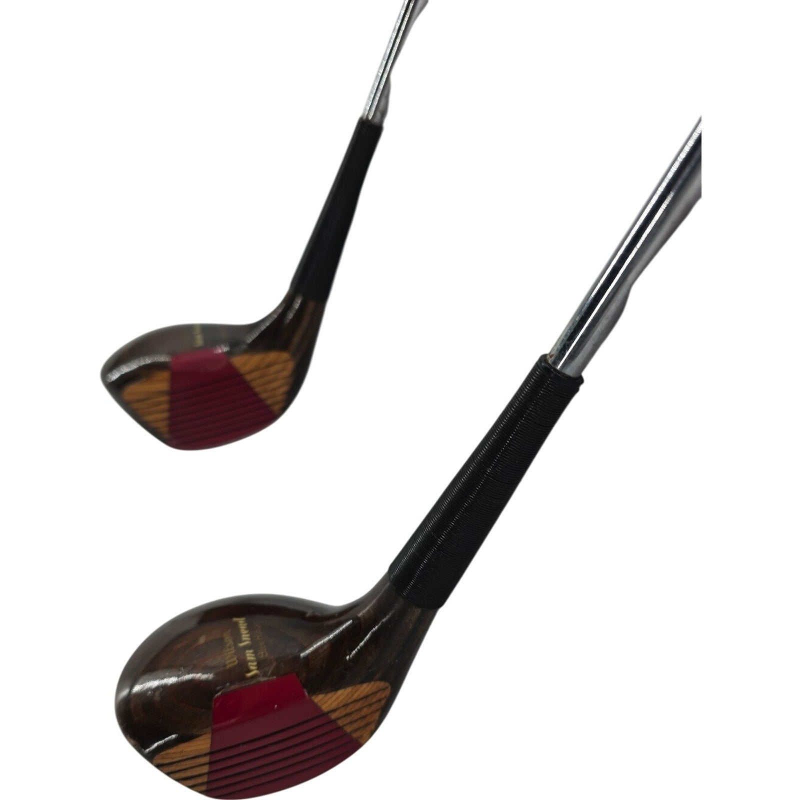 Wilson 4300 Champion Wood Driver & 5 Fairway Wood Persimmon Golf Club Bundle RH