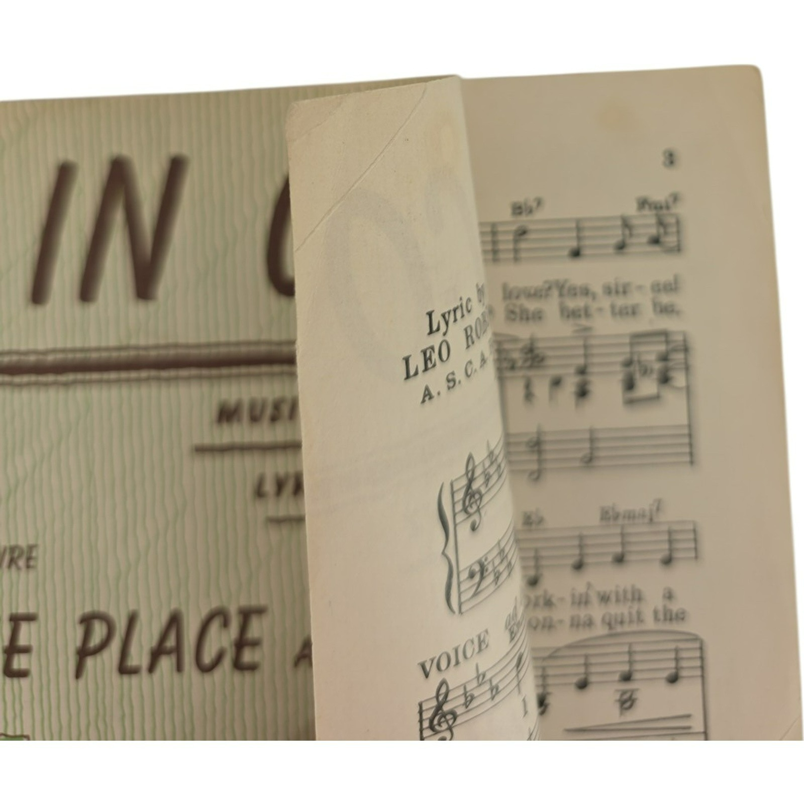 Vintage 1946 A Gal In Calico Dennis Morgan & Jack Carson Sheet Music