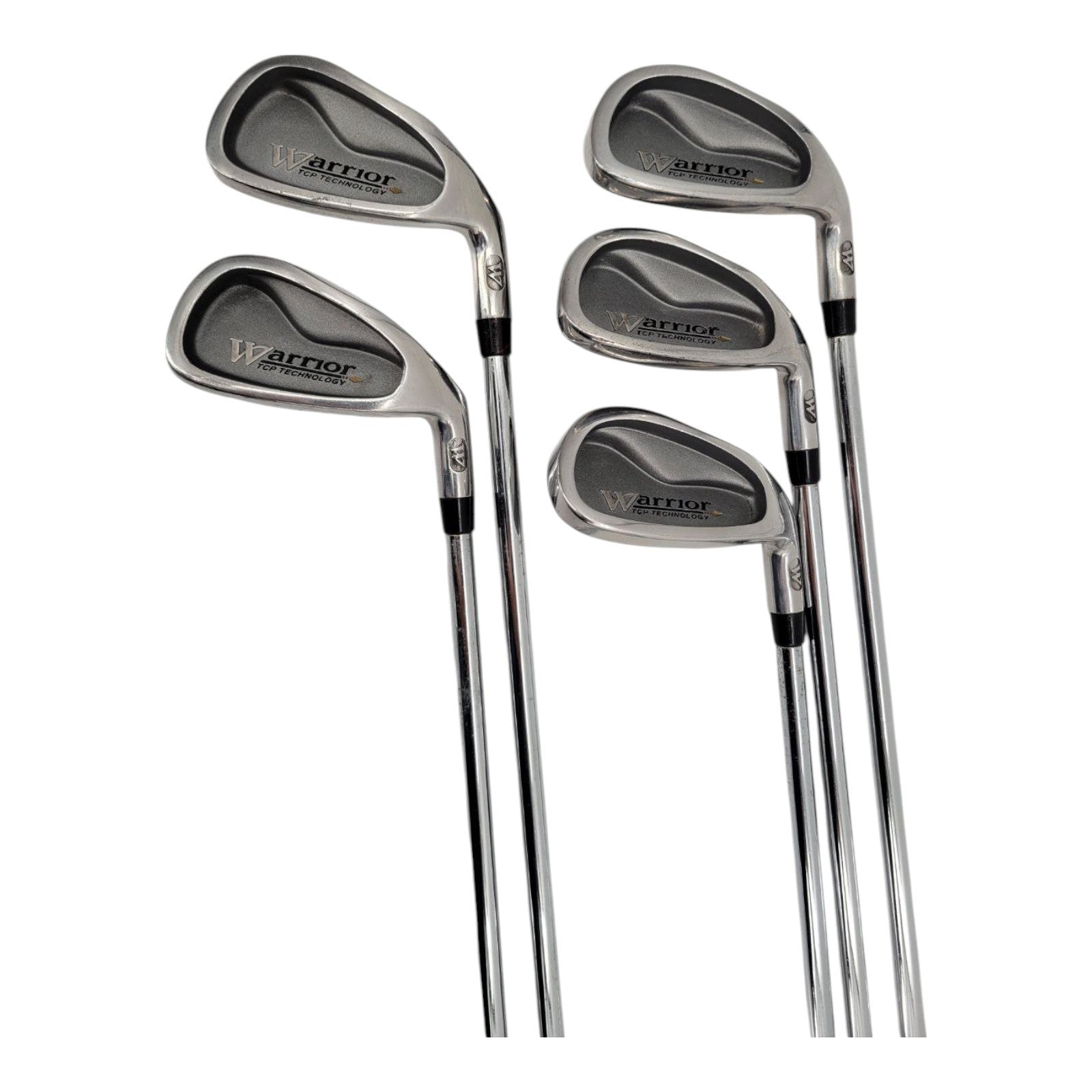 Warrior Golf TCP Technology Irons 3 4 7 8 9 Mens RH Steel Shafts Original Grips