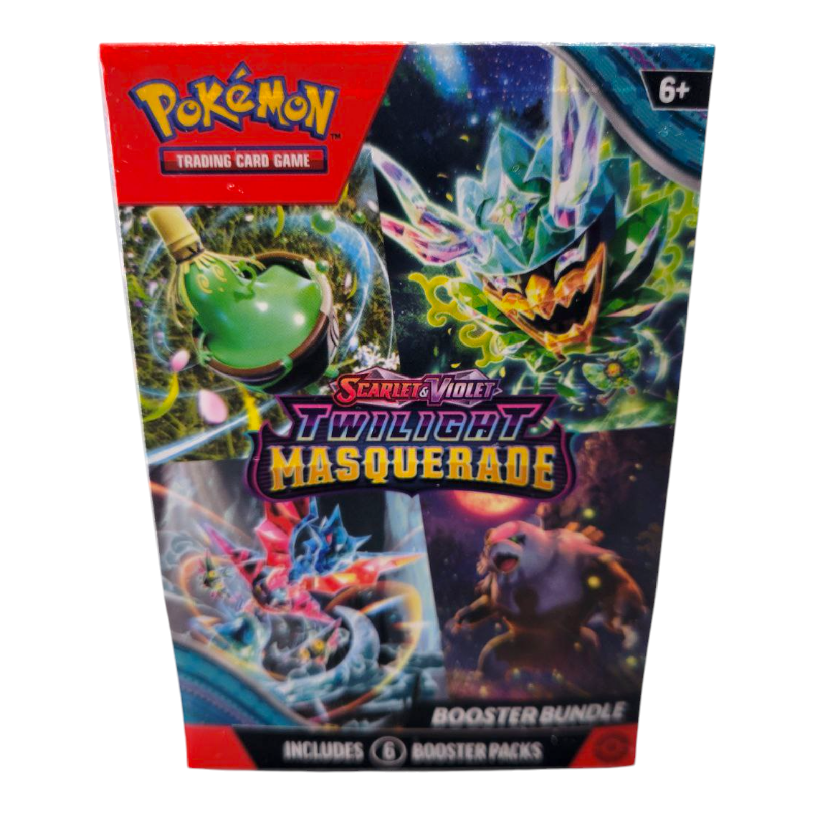 Pokémon TCG Scarlet & Violet Twilight Masquerade Booster Bundle 6 Booster Packs