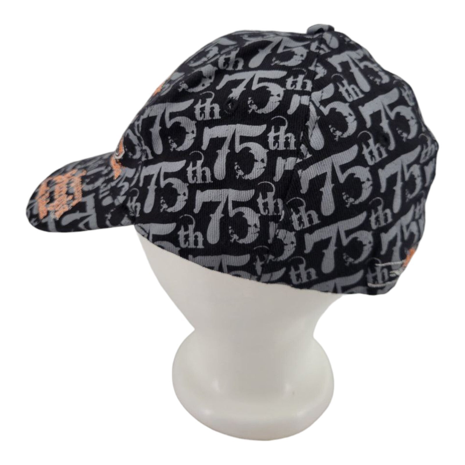 SMC Legendary Sturgis 75th Rally 2015 Black Embroidered Cap South Dakota Hat