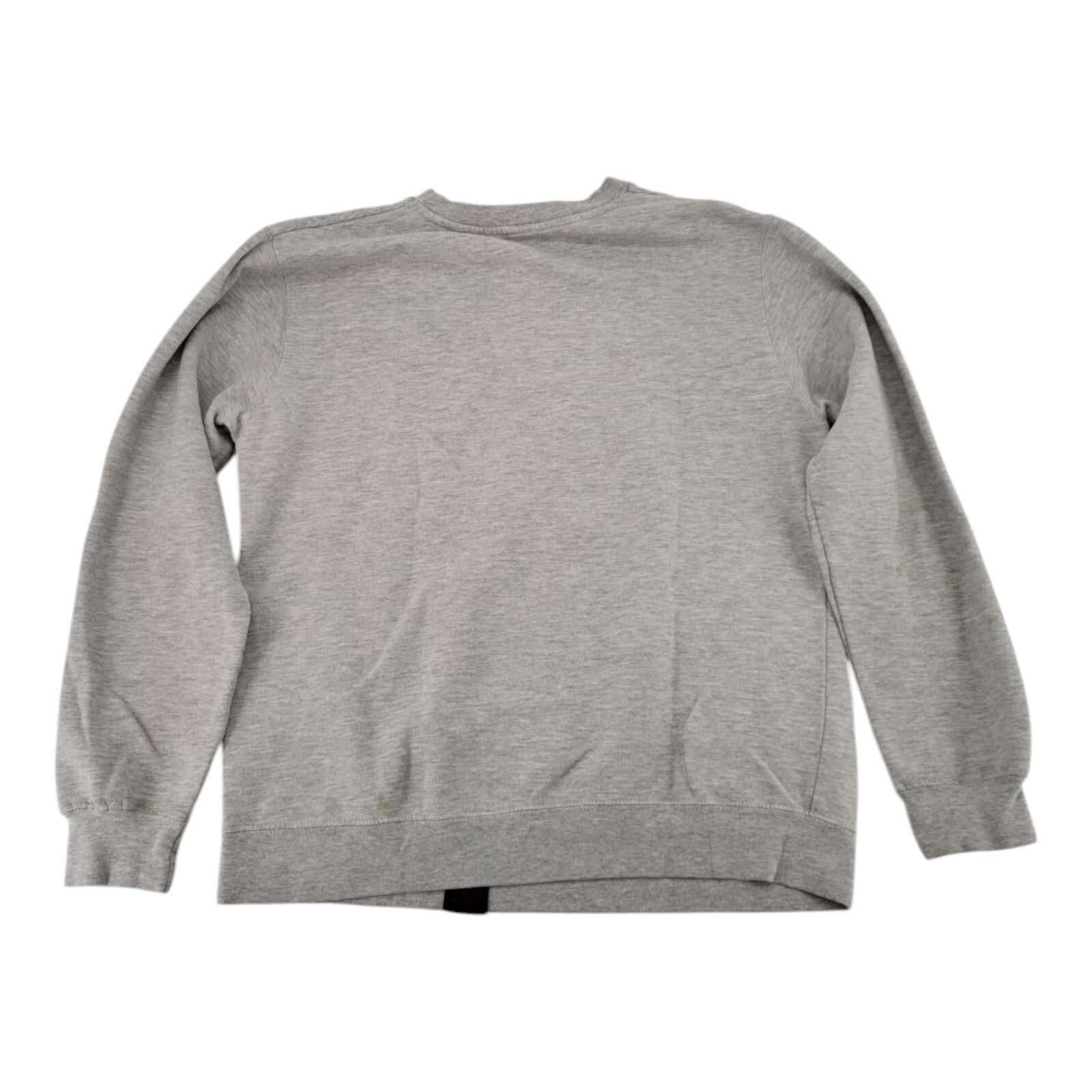 Vampire Life Gray Sweatshirt Mens Red Black Flag Bat Graphic Size L