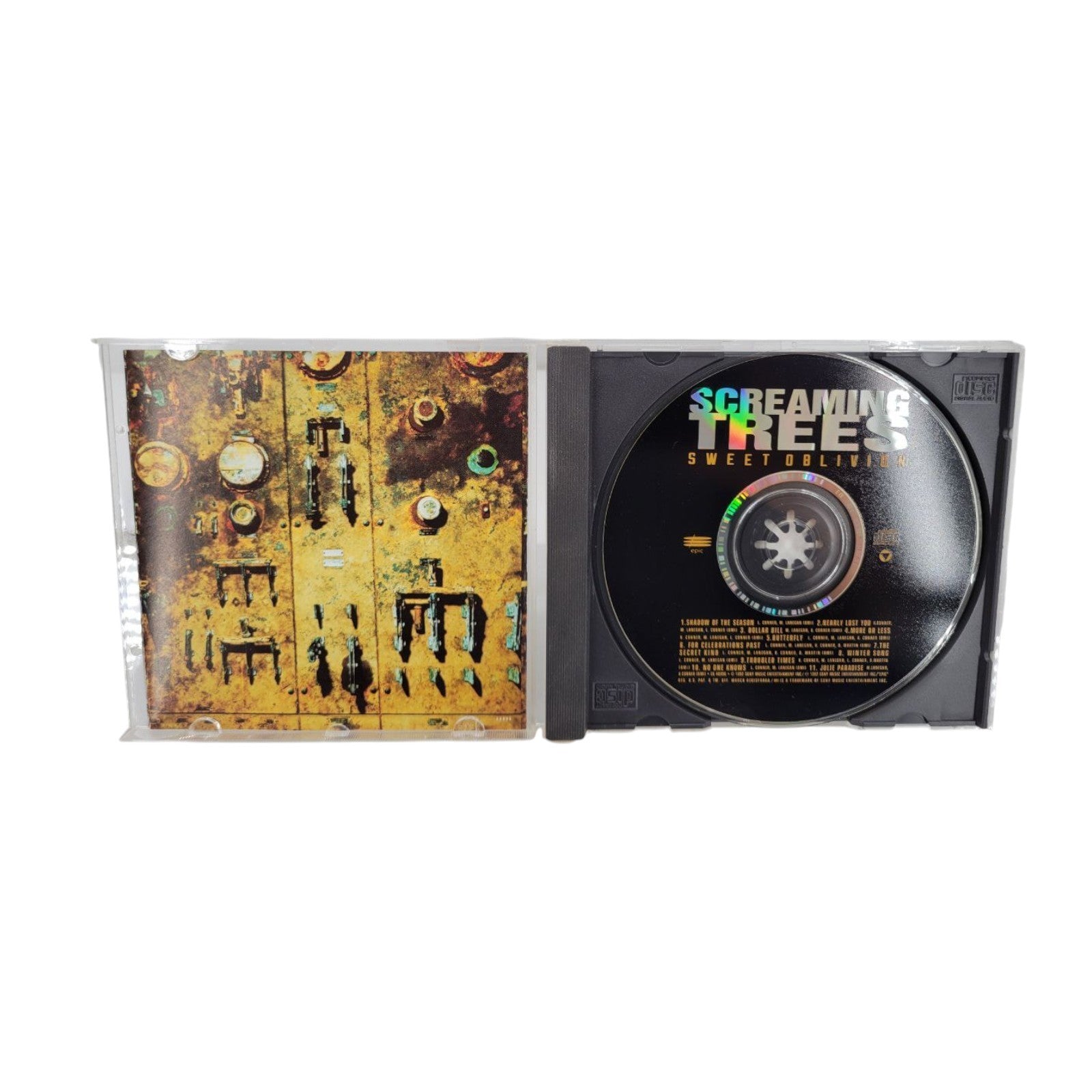 Screaming Trees Sweet Oblivion Music CD 1992 Epic Grunge Rock Album