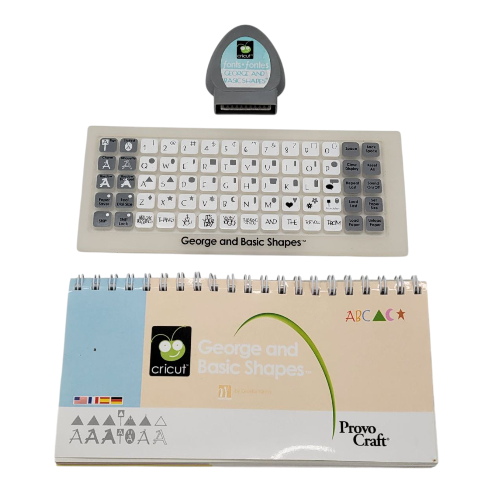 Cricut Cartridge George and Basic Shapes 290046 by Provo Craft 2006