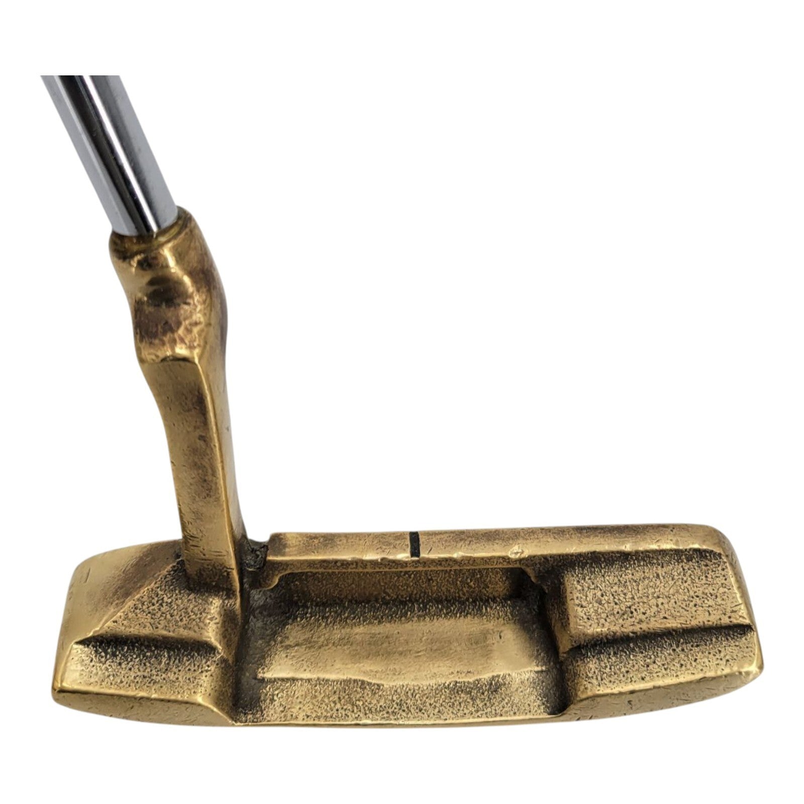 Austads APO4 Brass Blade Putter Golf Club Steel Shaft Mens RH 35"