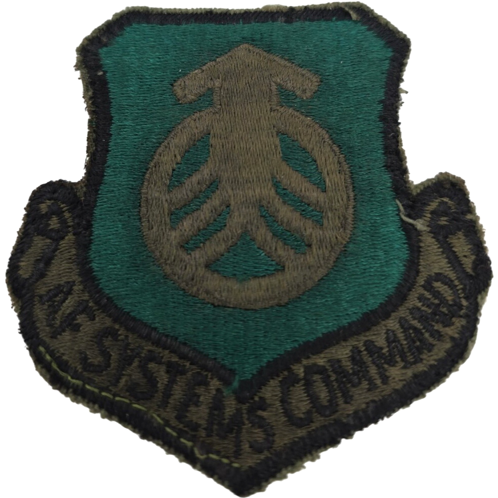 USAF United States Air Force Systems Command Patch Subdued