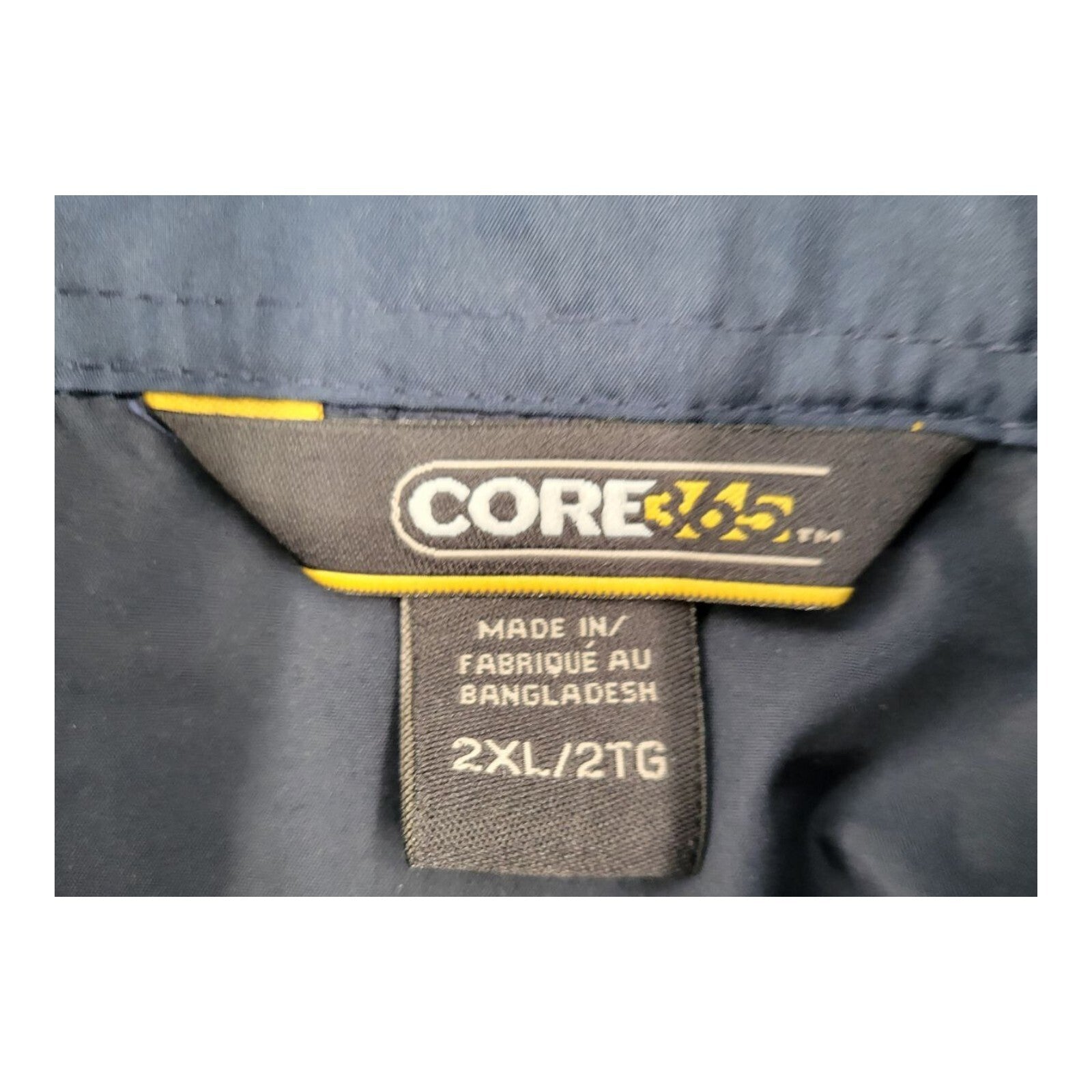 Core 365 Amazon Fulfilment Blue Jacket Zippered Front w/ Pockets Mens 2XL