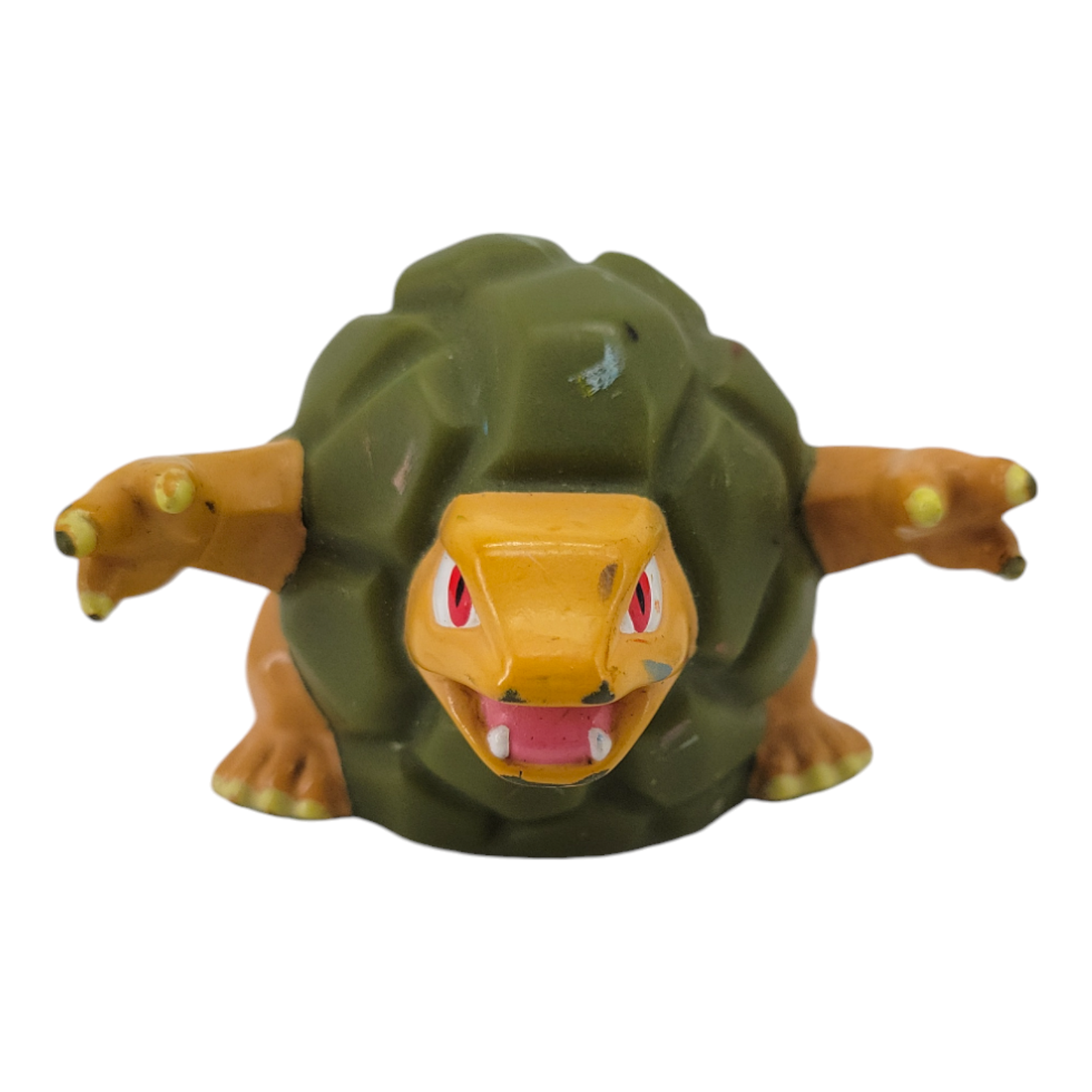 1999 Nintnendo Oddzon Inc Pokemon Squirtle Pidgeotto Golem Roller Slider Toy