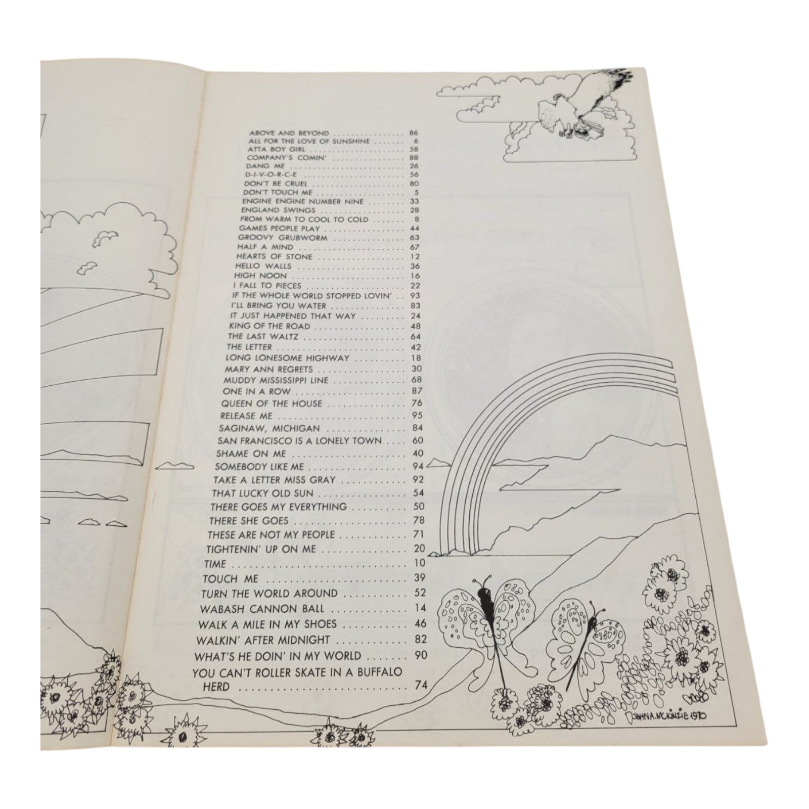 Golden Country Favorites Piano Vocal Sheet Music Book Big 3 Music Corporation