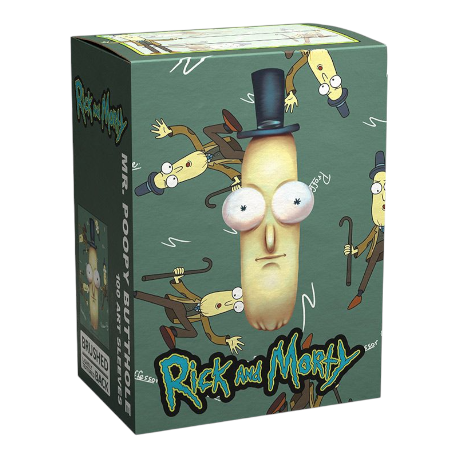 Dragon Shield Deck Protector Brushed Art Mr. Poopy Butthole 100 Standard Size