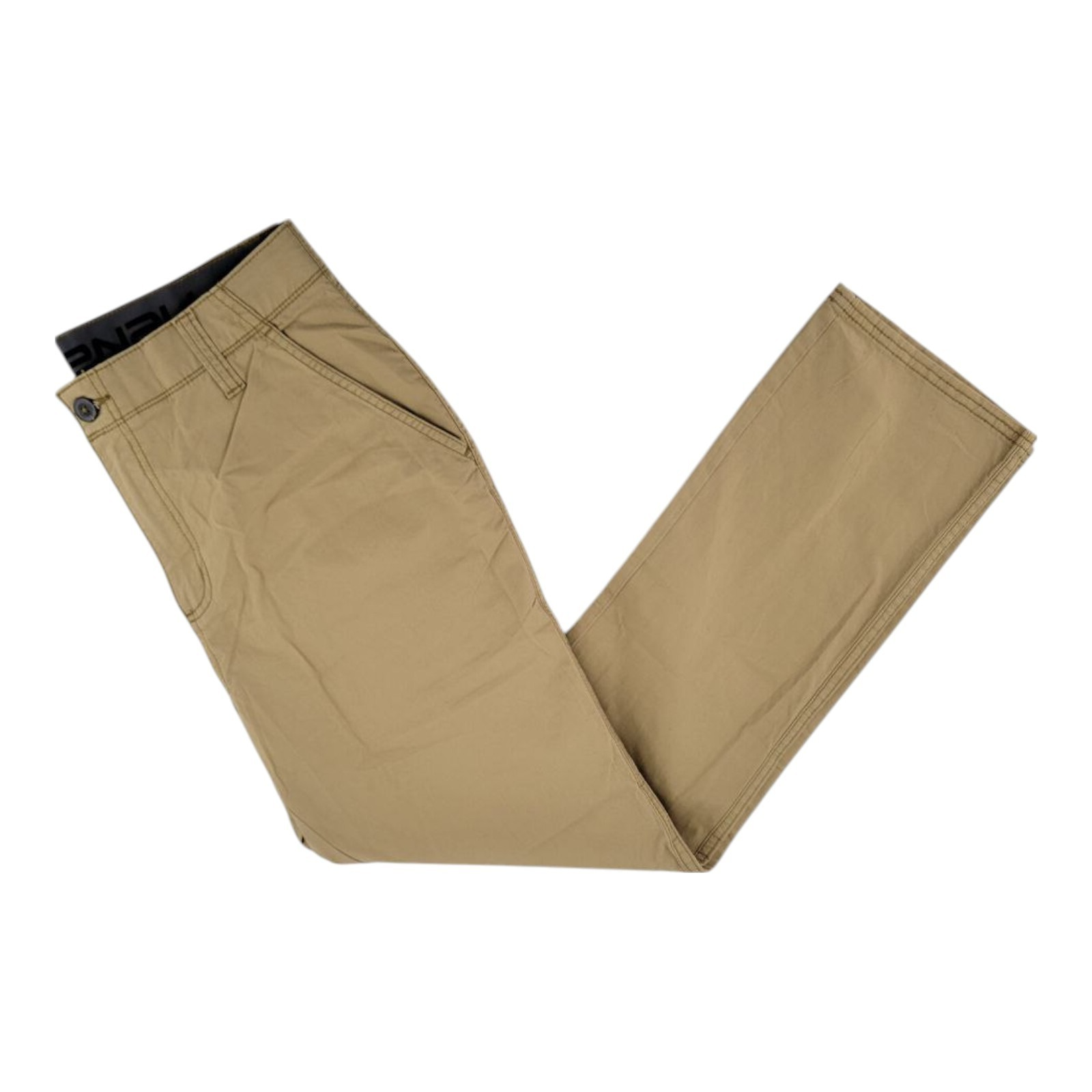 Denali Khaki Chino Pants Mens Flat Front Stretch Casual Size 32x30