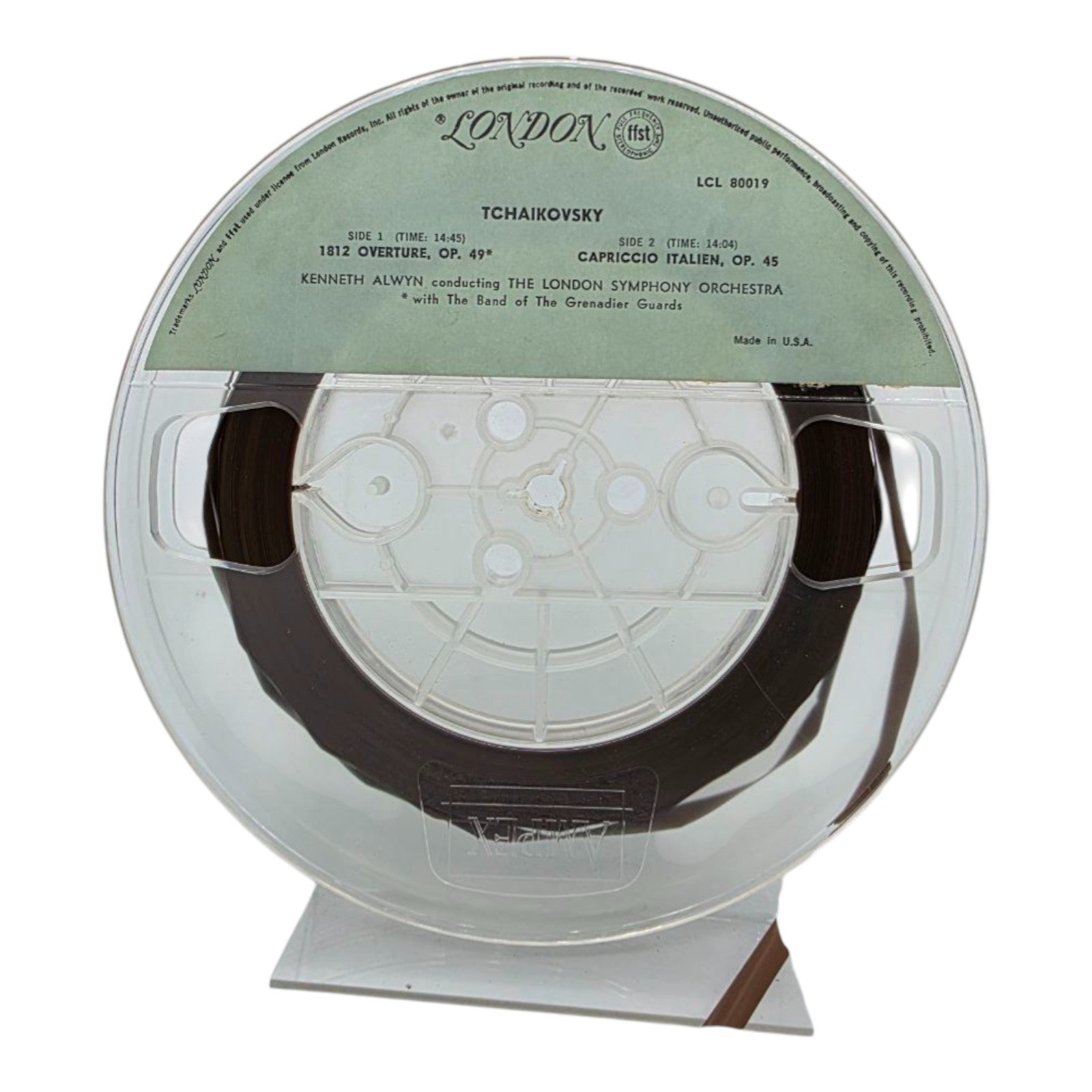 Tchaikovsky 1812 Overture Op 49 Capriccio Italien Op 45 Reel to Reel Tape