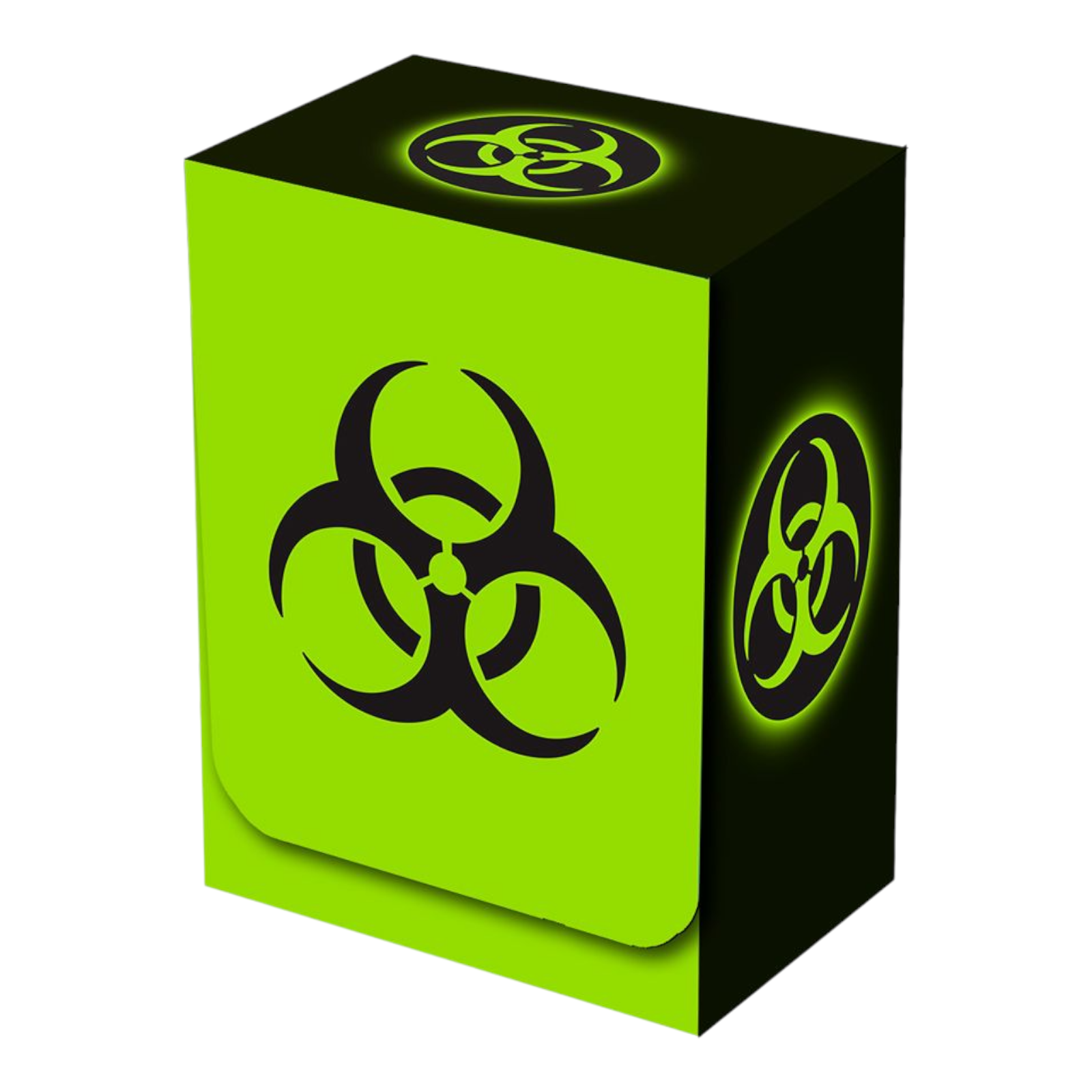 Legion Supplies Absolute Biohazard Deck Box Holds 100 Sleeved Cards