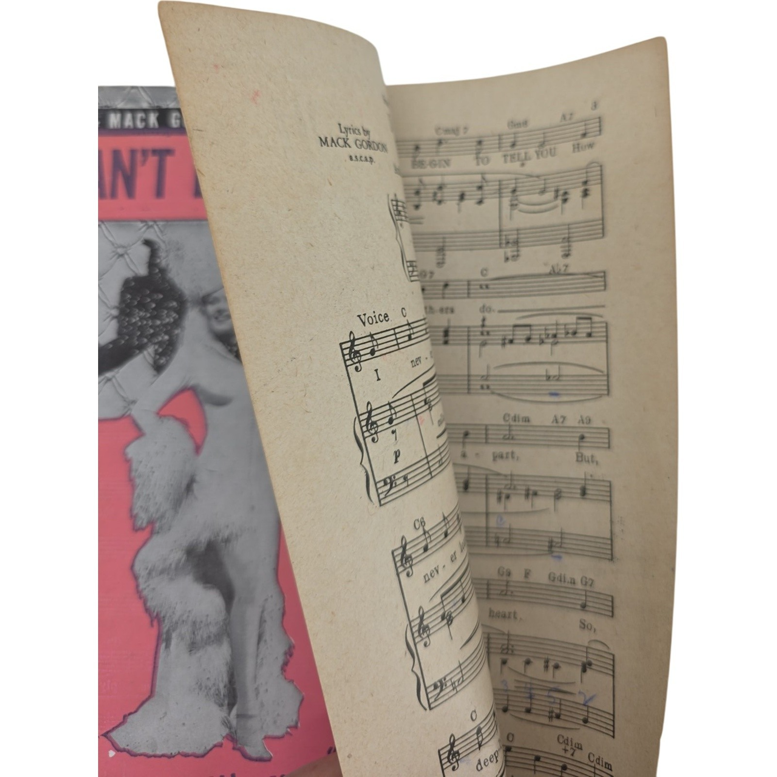 I Can’t Begin to Tell You Sheet Music from The Dolly Sisters 20th Century Fox