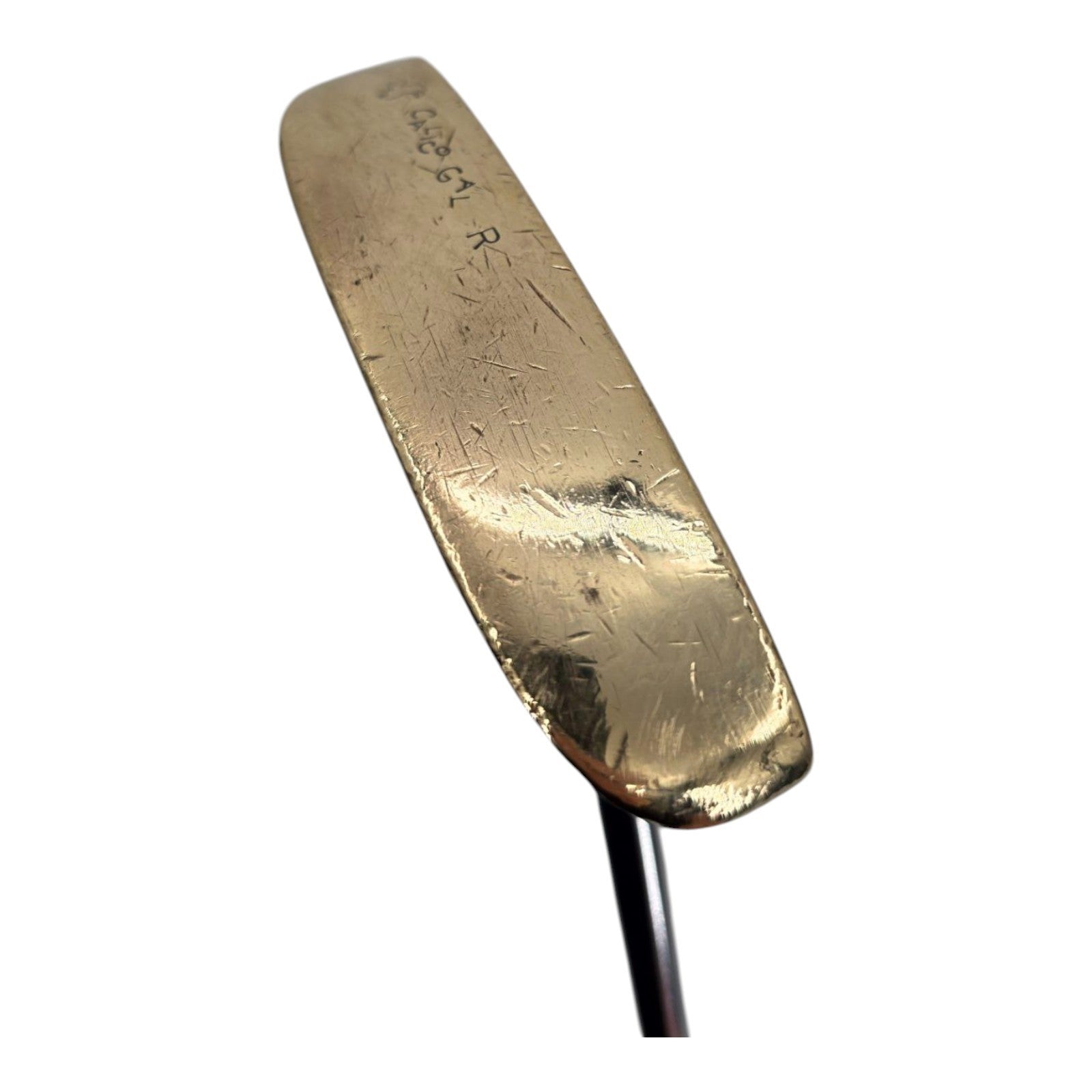 P-Squared Dual Line Wide Grip Blade Putter Mens RH Aluminum Shaft Orig Grip 34"