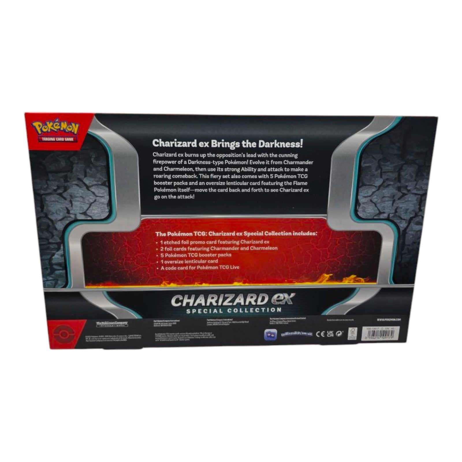 Pokémon TCG Charizard ex Special Collection Box with 5 Booster Packs