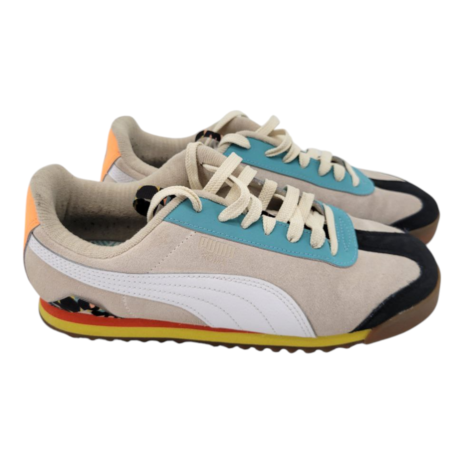 Puma Roma Basic HC 38710301 Mens Multicolor Suede Lifestyle Sneakers Shoes US 8