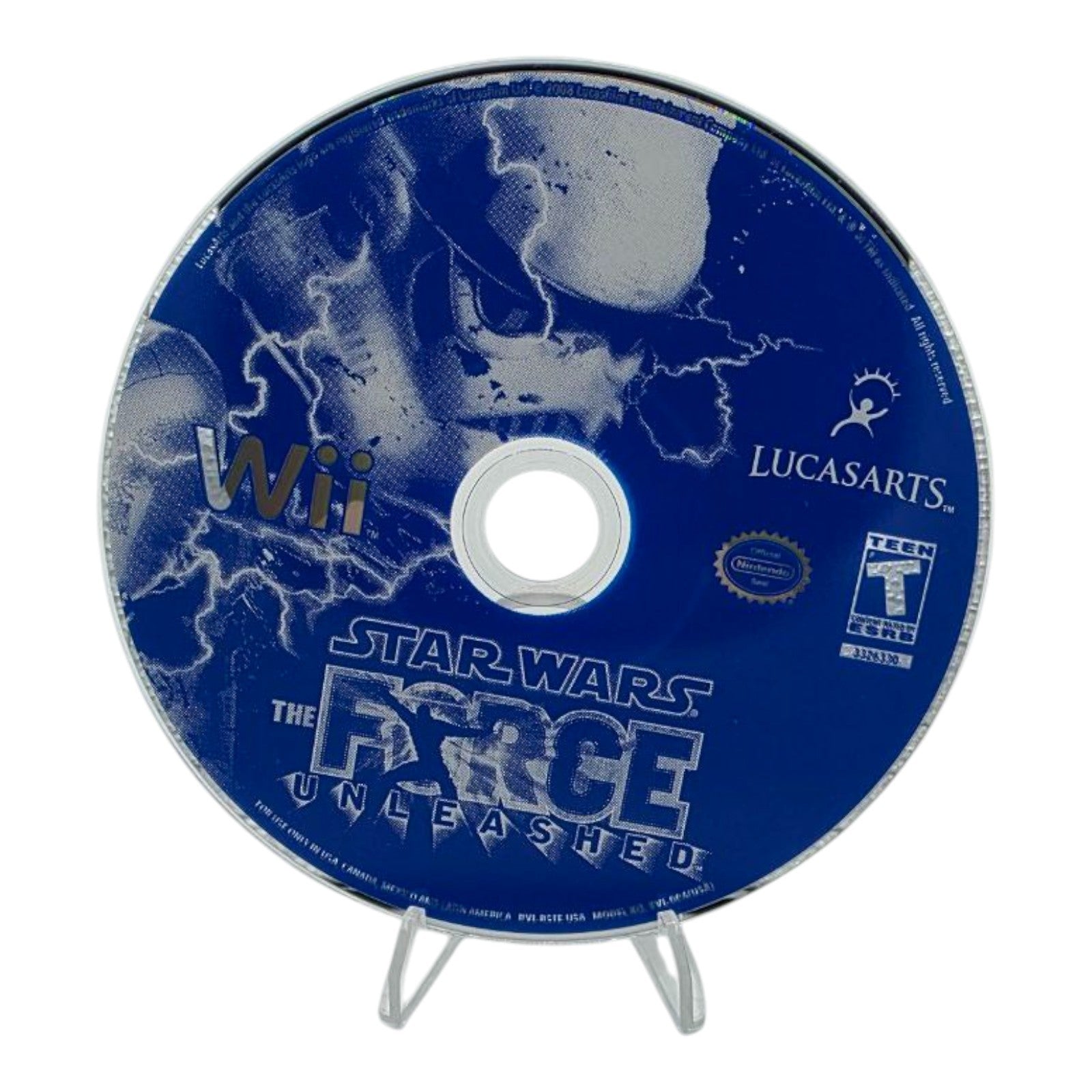 Star Wars The Force Unleashed Nintendo Wii 2008 Complete with Manual Tested