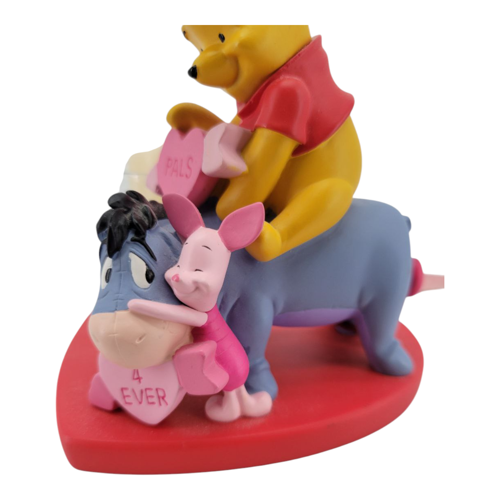 Disney Winnie the Pooh Valentine Heart Candle Holder Pals 4 Ever