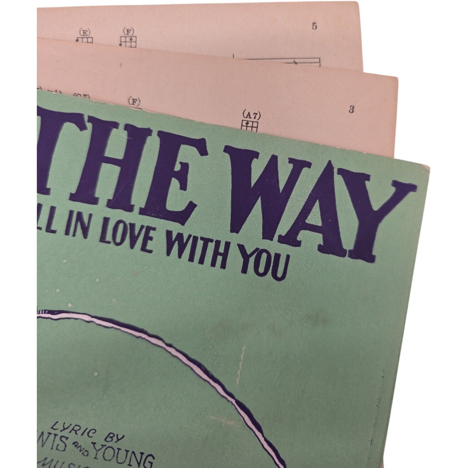 1929 Vintage Sheet Music By The Way I'm Still In Love With You Lewis & Young