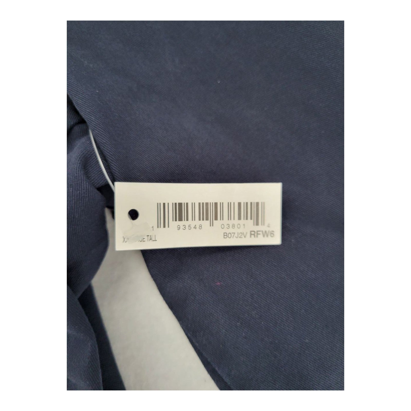 Goodthreads Men's Navy 2-Button Blazer Jacket Casual Cotton Size XXL Tall