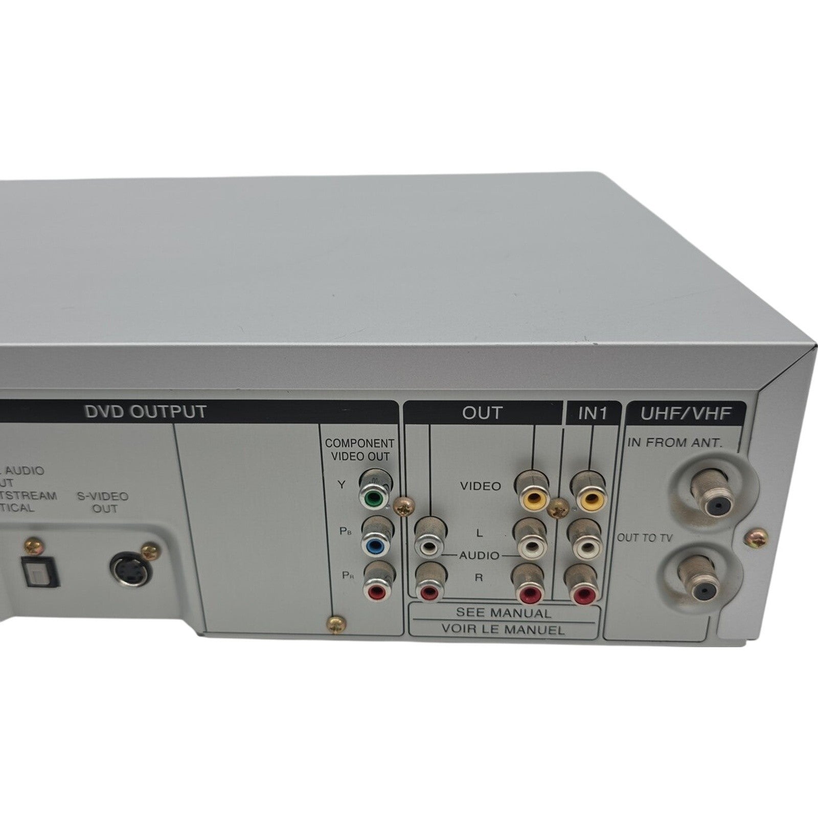 Panasonic PV-D4733S DVD VCR Combo Player Deck 4-Head Hi-Fi Stereo Omnivision