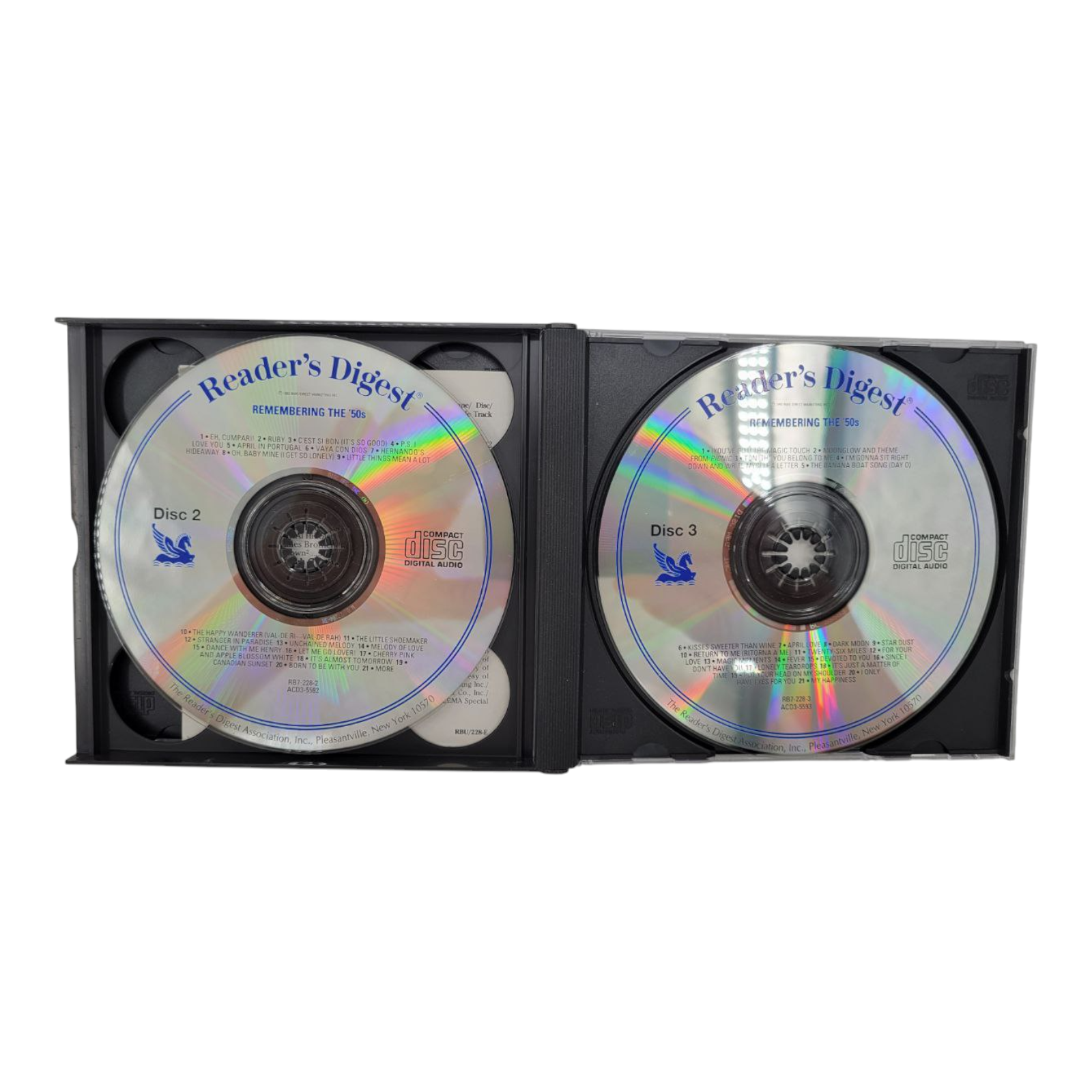 Readers Digest Remembering the 50s and 1957 Your Hit Parade 4 CD Bundle