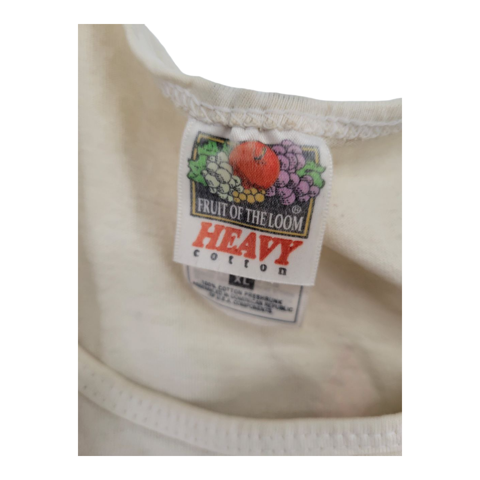 Fruit of the Loom Beige Won’t Move Itself Alambda Gym Muscle Tank Top XL