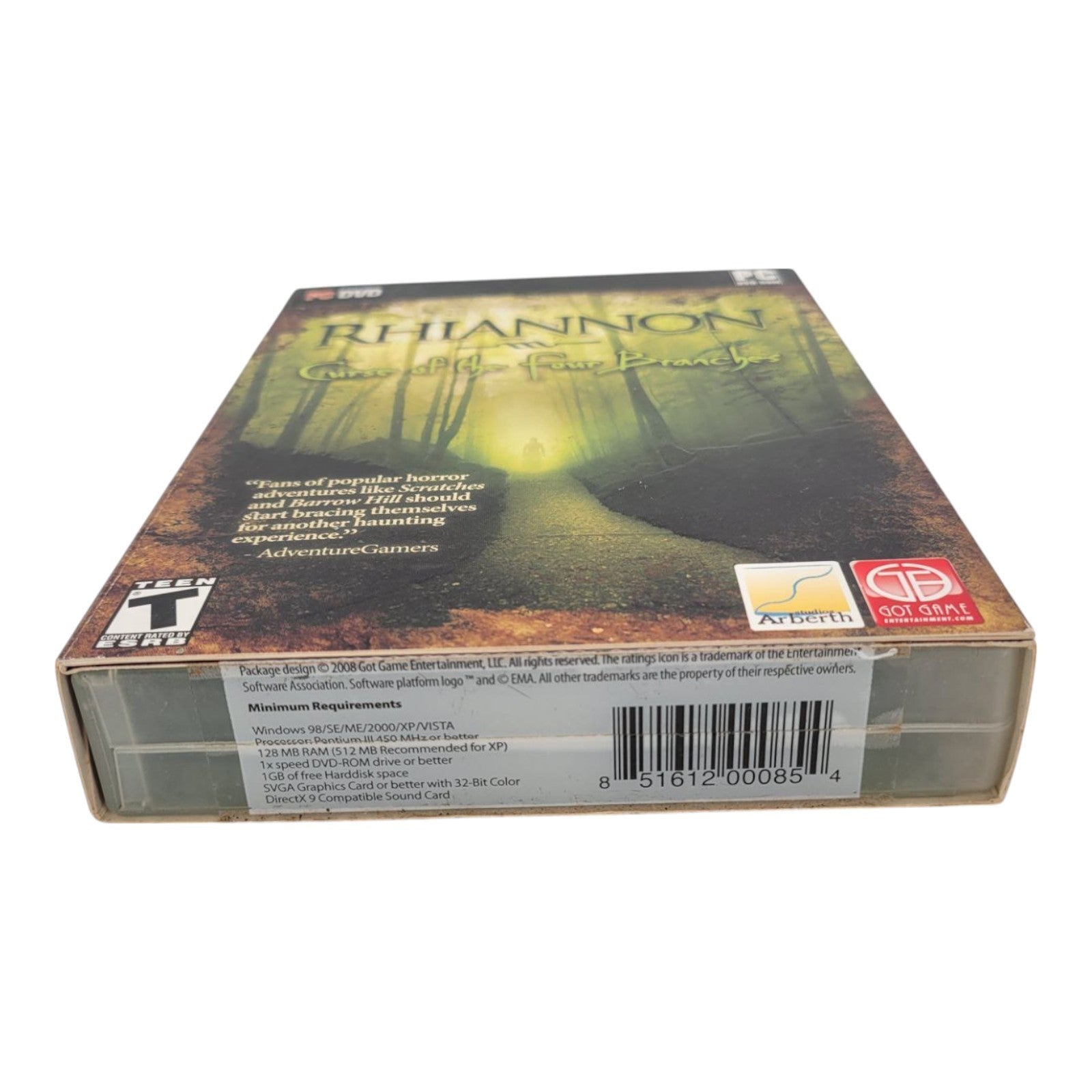 Rhiannon Curse Of The Four Branches PC CD Game 98/SE/ME/2000/XP/Vista 2008