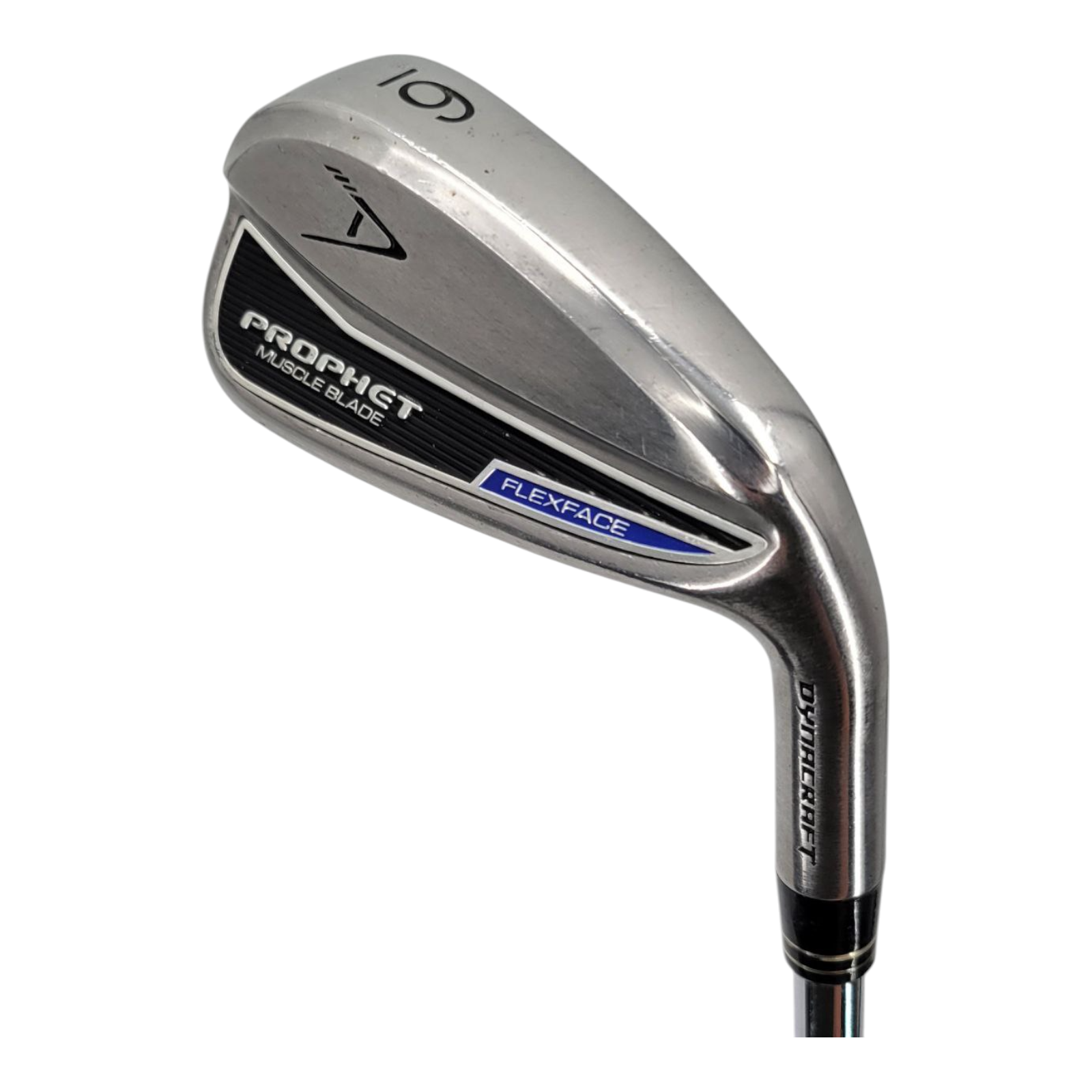 Dynacraft Prophet Muscle Blade FlexFace 6 Iron Mens RH Steel Shaft 39"